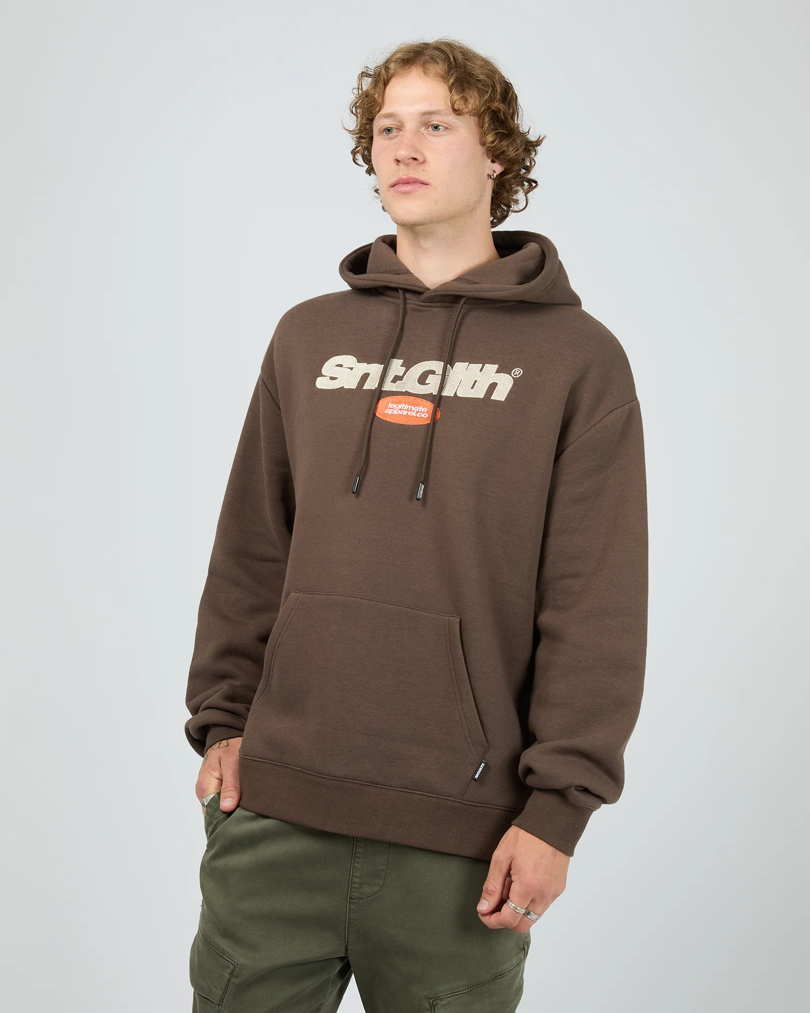 Radial Hoodie Brown - Image 4