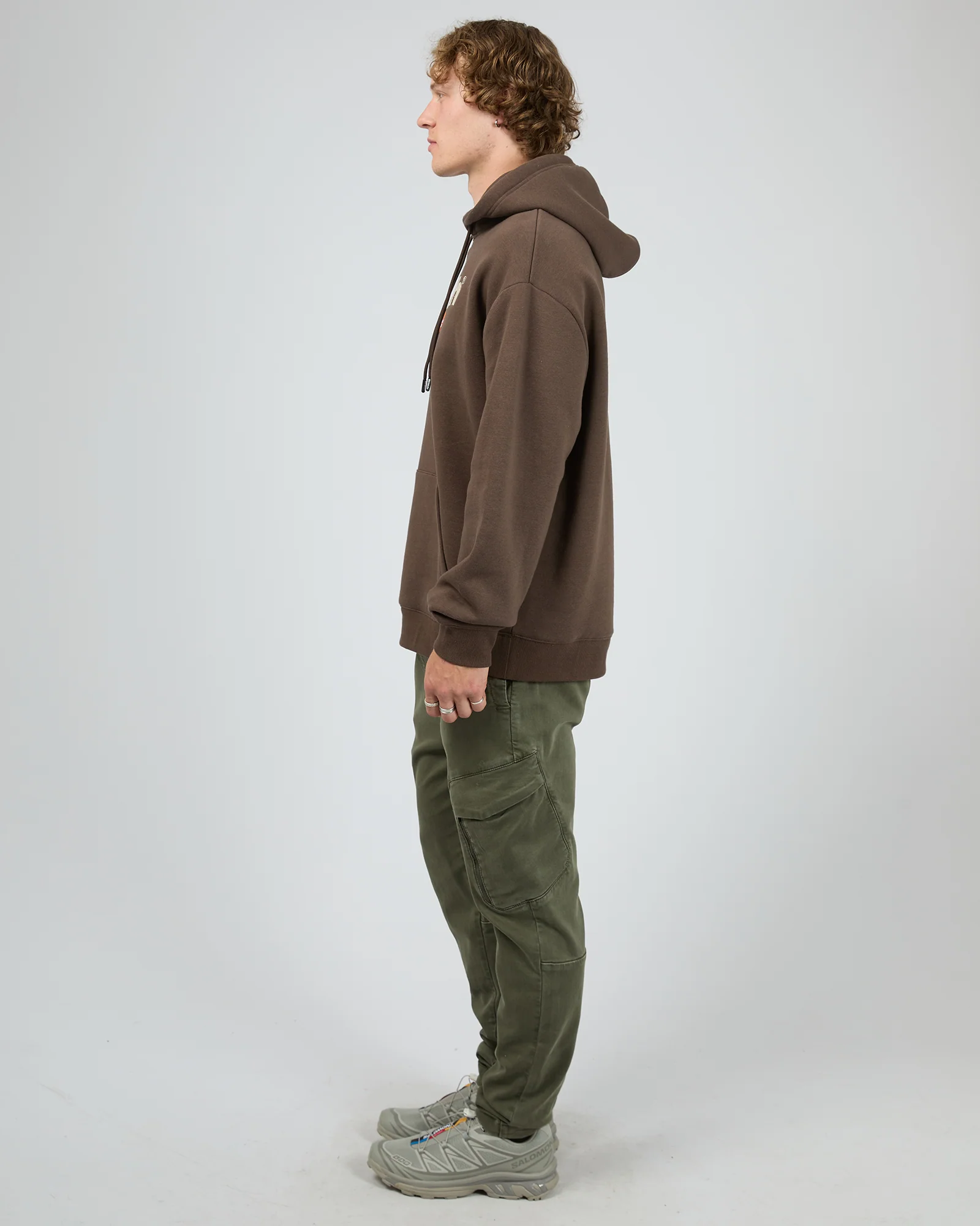 Radial Hoodie Brown - Image 6