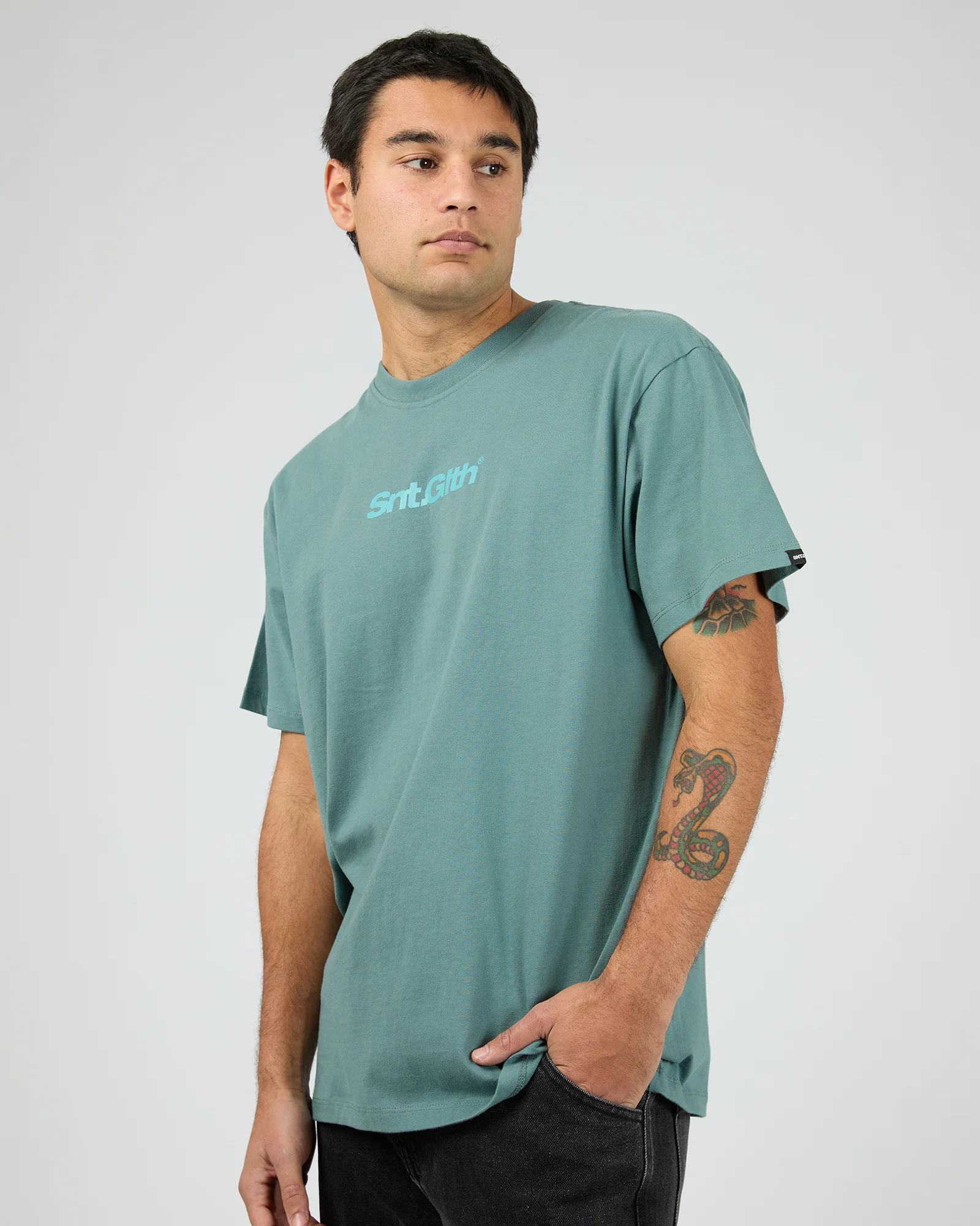 Radial Tee Atlantic Blue - Image 5