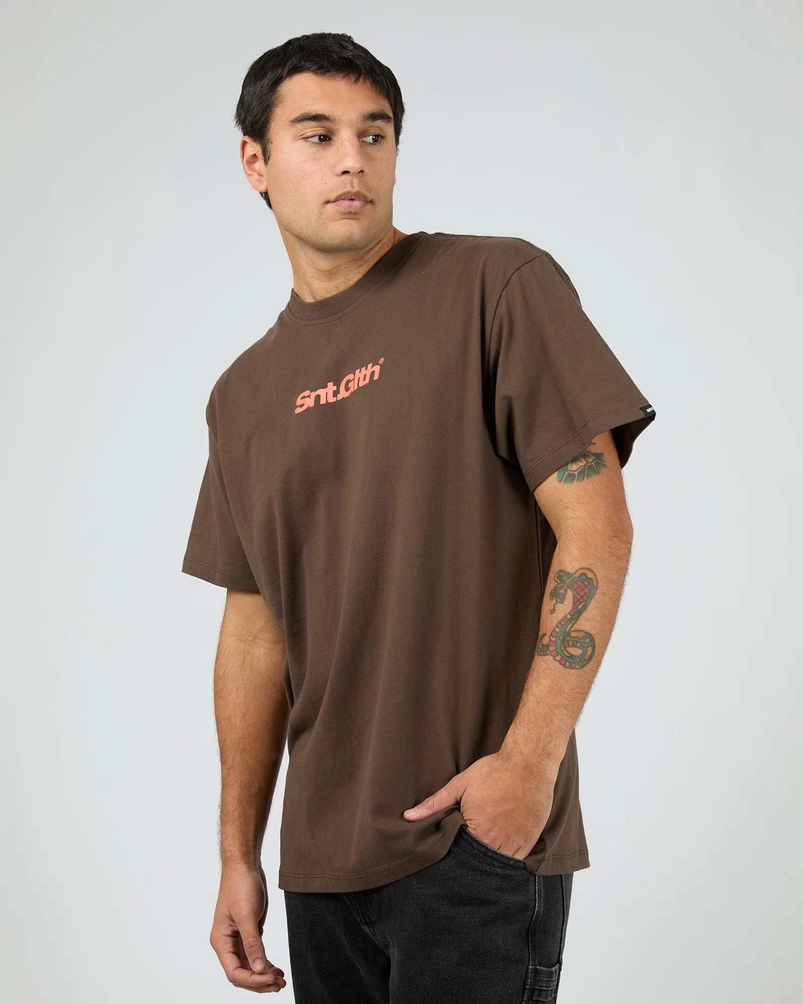Radial Tee Brown - Image 4