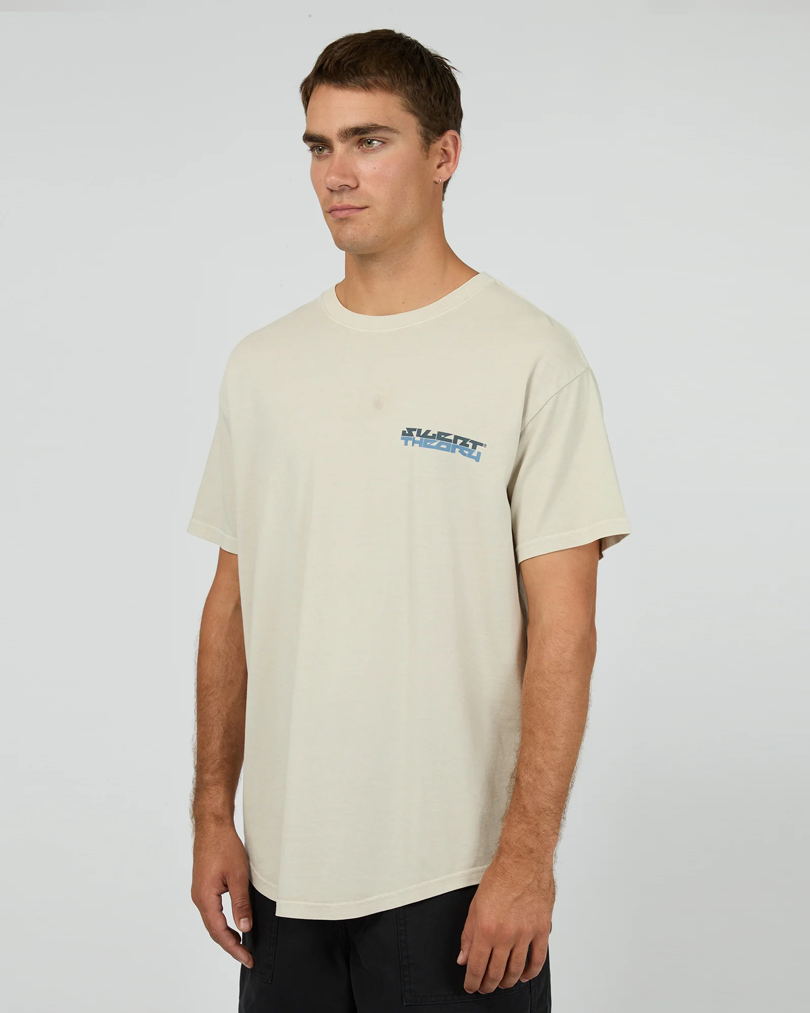 Rail Scoop Tee Grey - Image 4