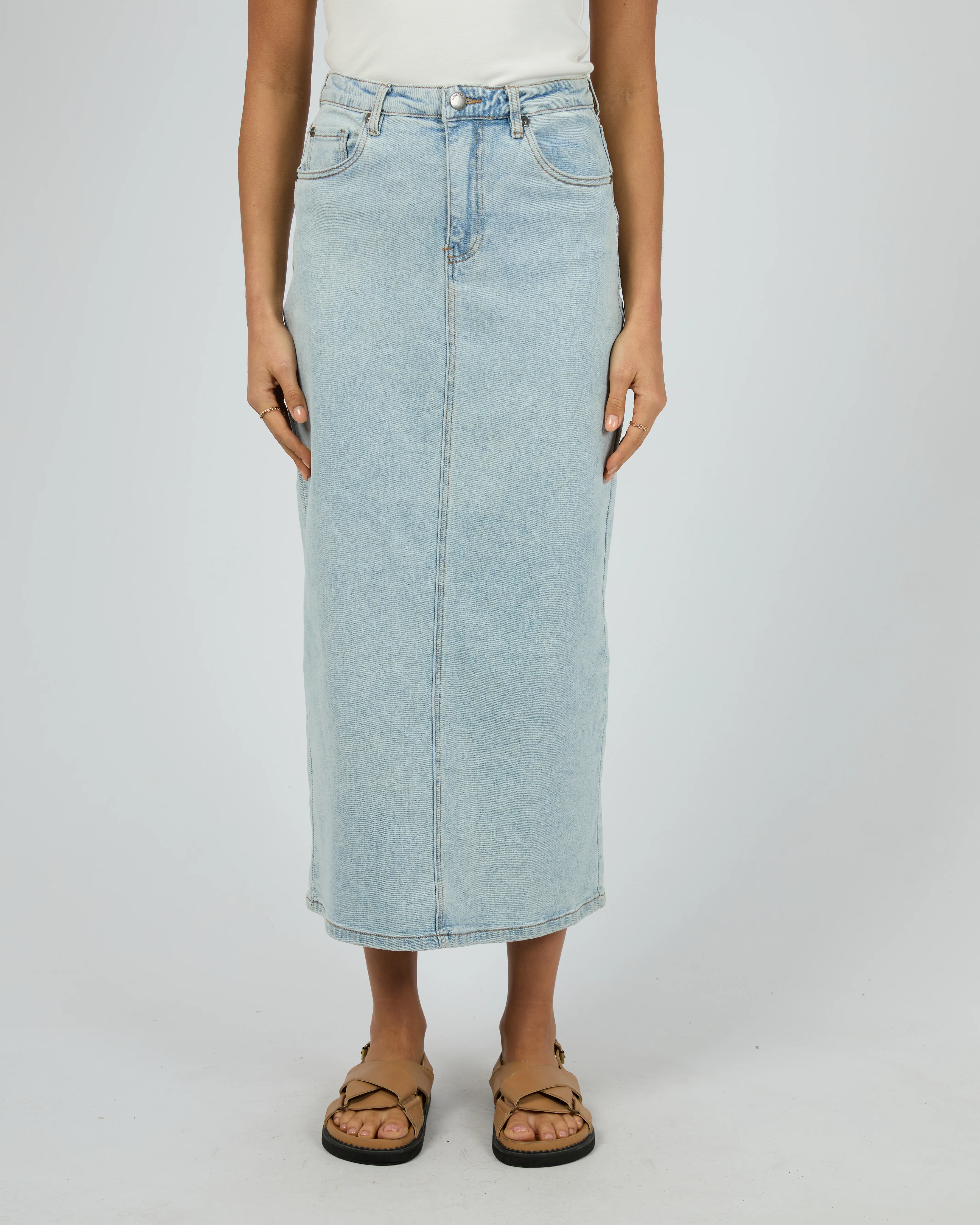 Ray Comfort Maxi Skirt Bleach