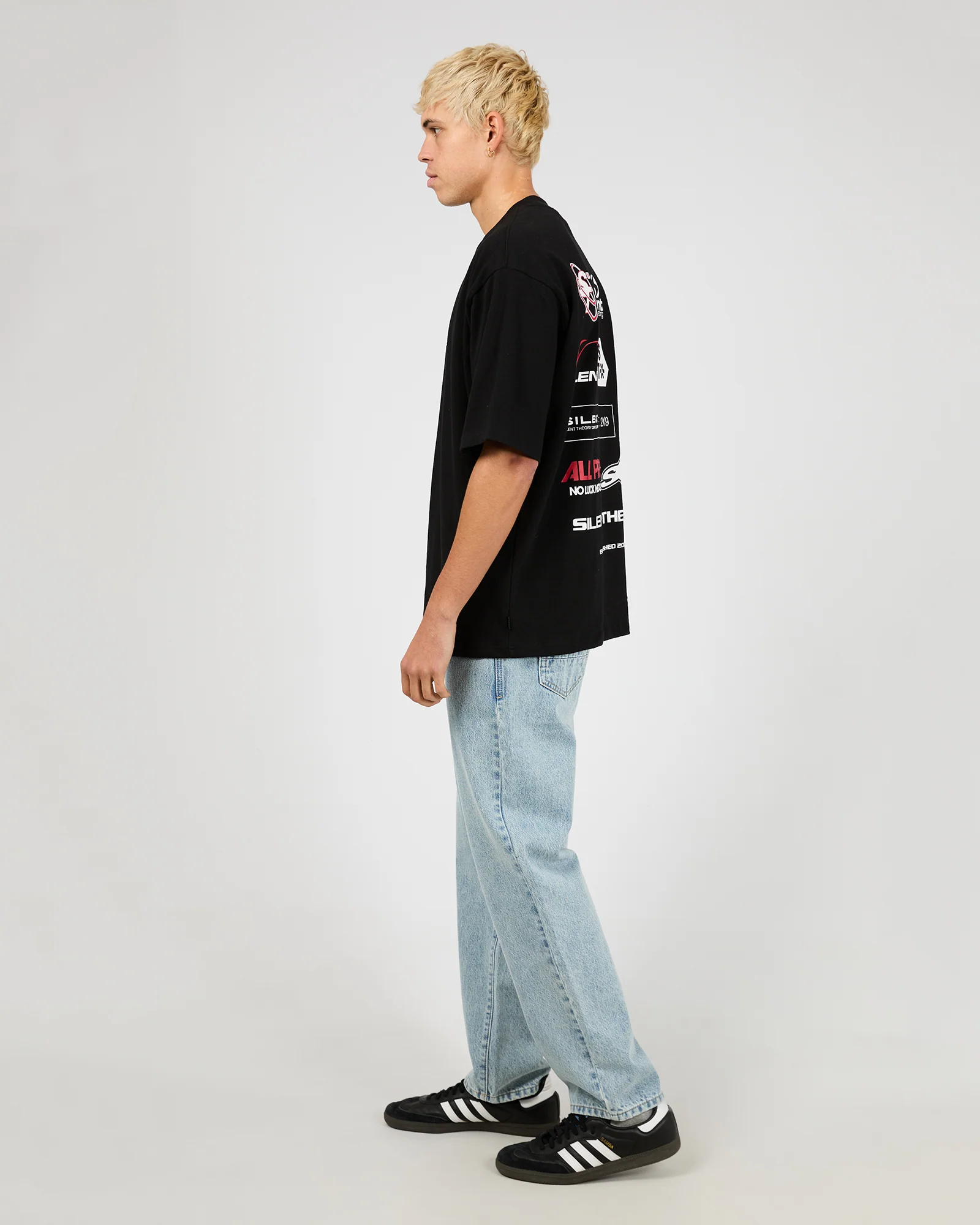 Redline Tee Black - Image 7