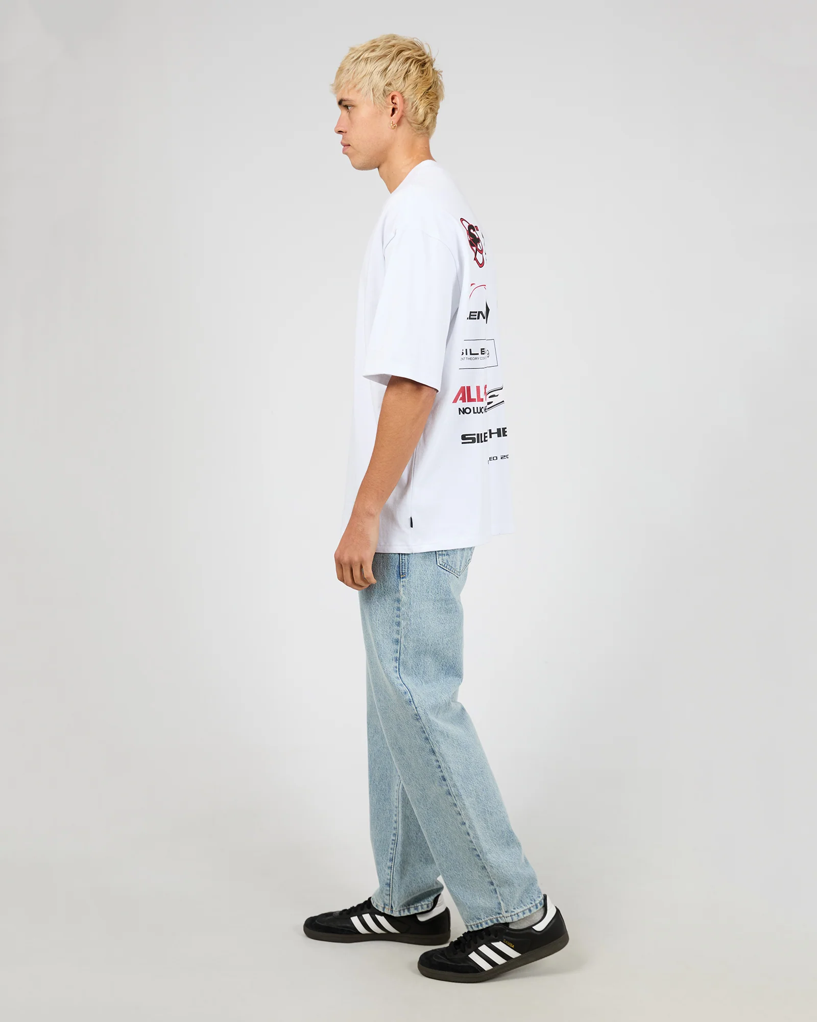 Redline Tee White - Image 7