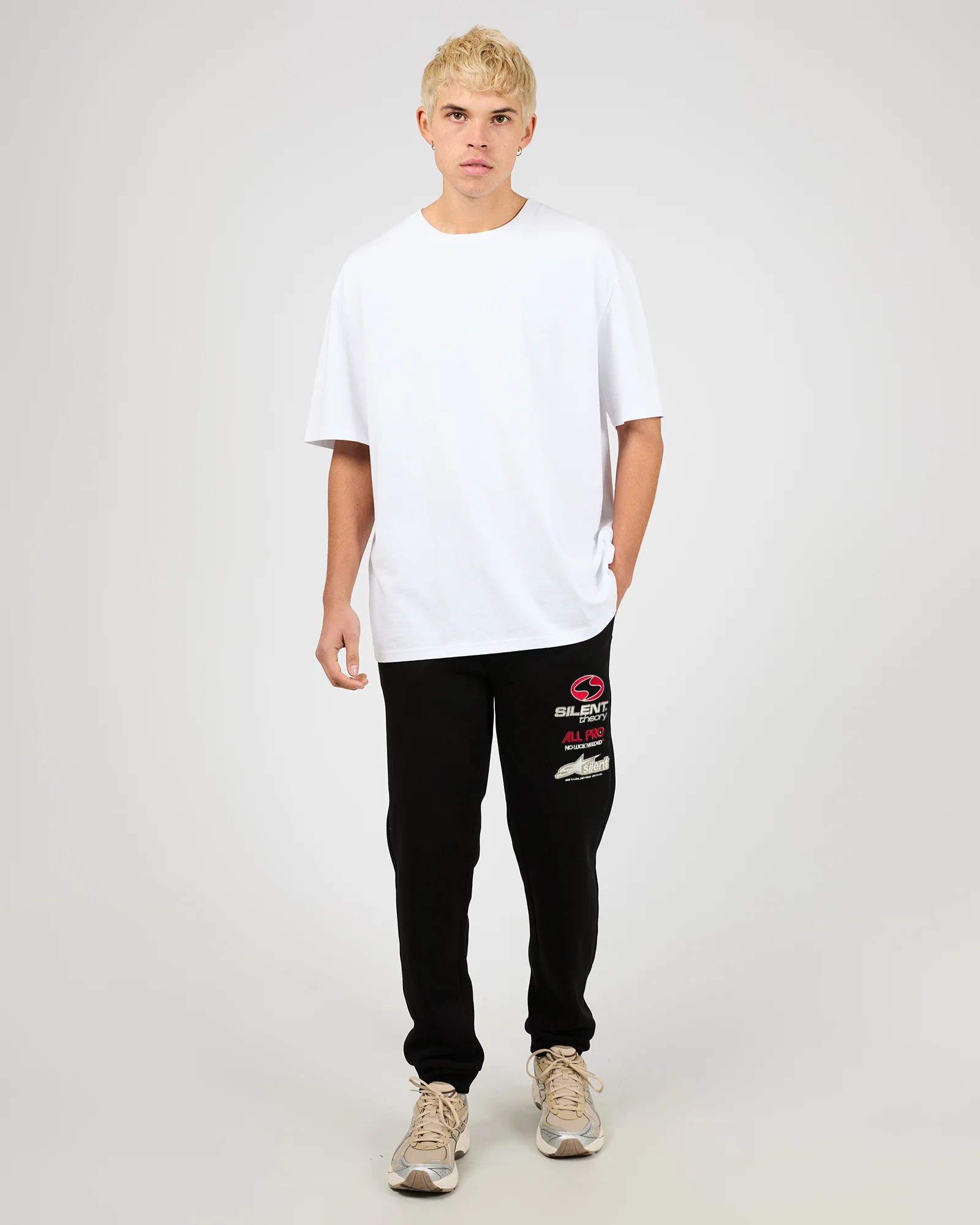 Redline Track Pant Black - Image 3