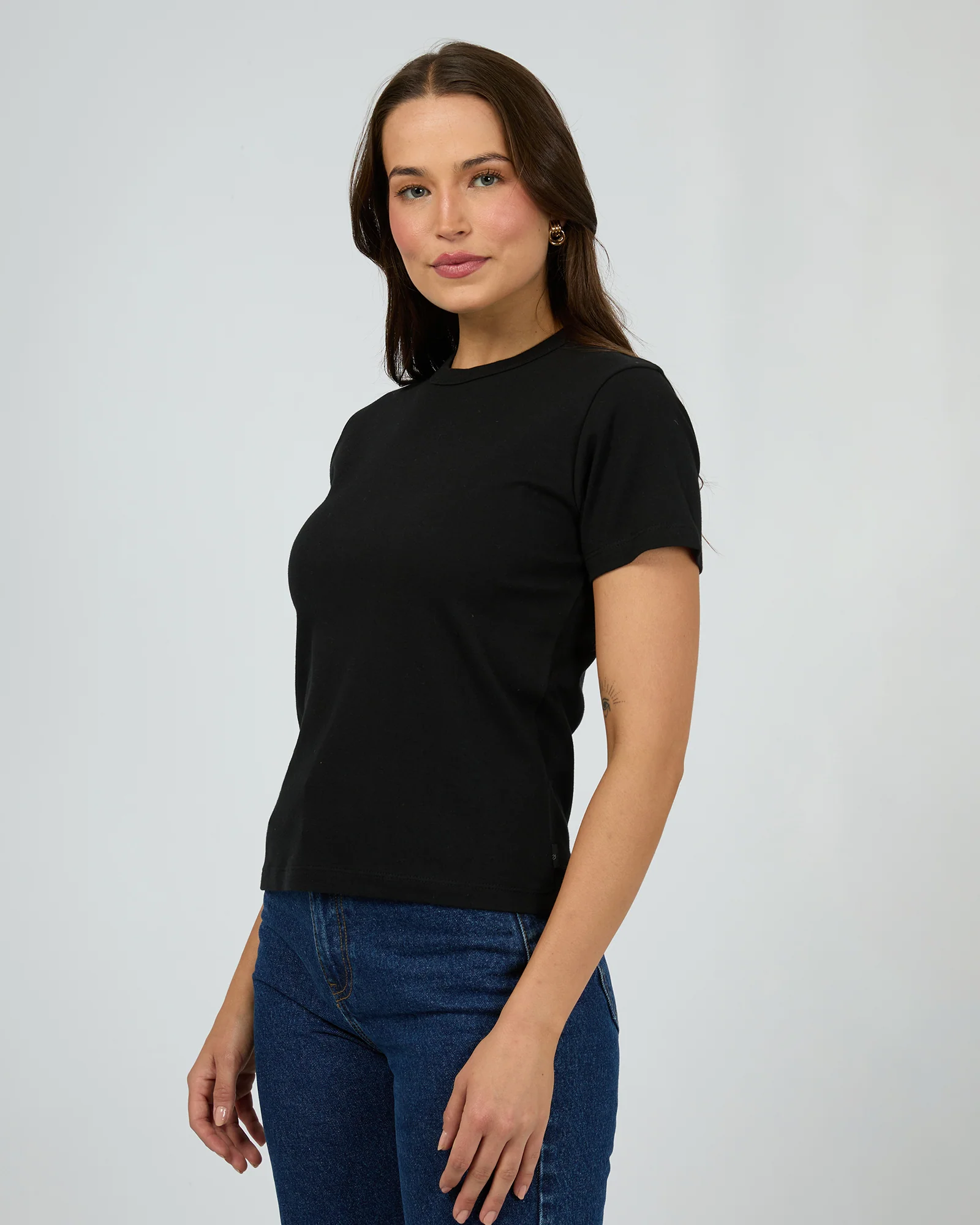 Regular Tee Black - Image 4