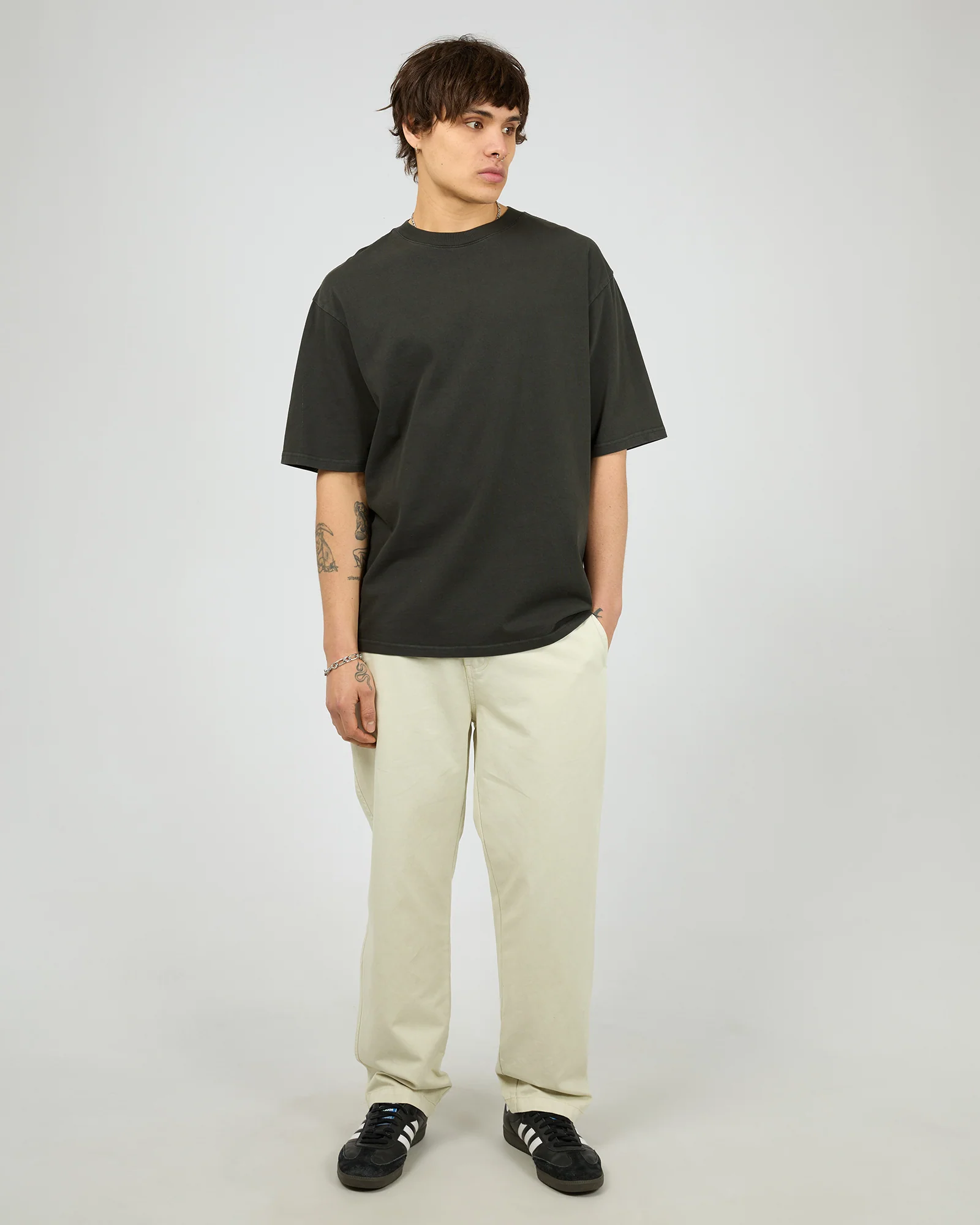 Relaxed Straight Chino Natural - Image 2