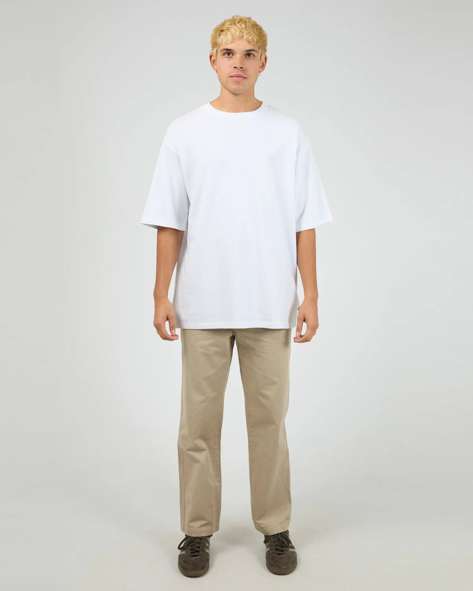 Relaxed Straight Chino Tan - Image 2