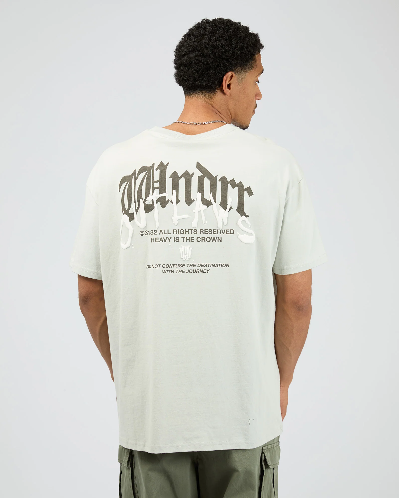 Renegade Box Fit Tee Oyster - Image 2