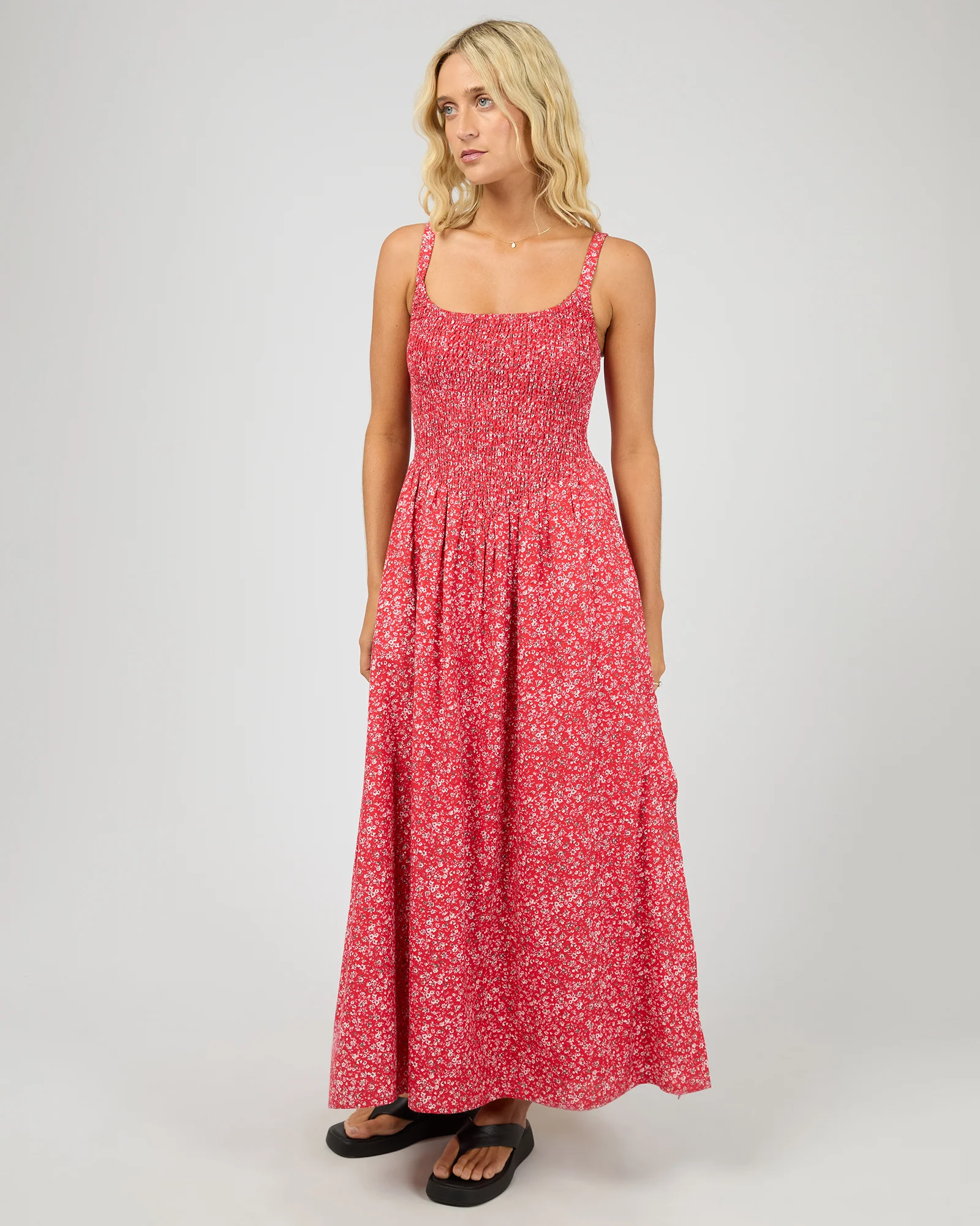 Rhea Maxi Dress Print - Image 4