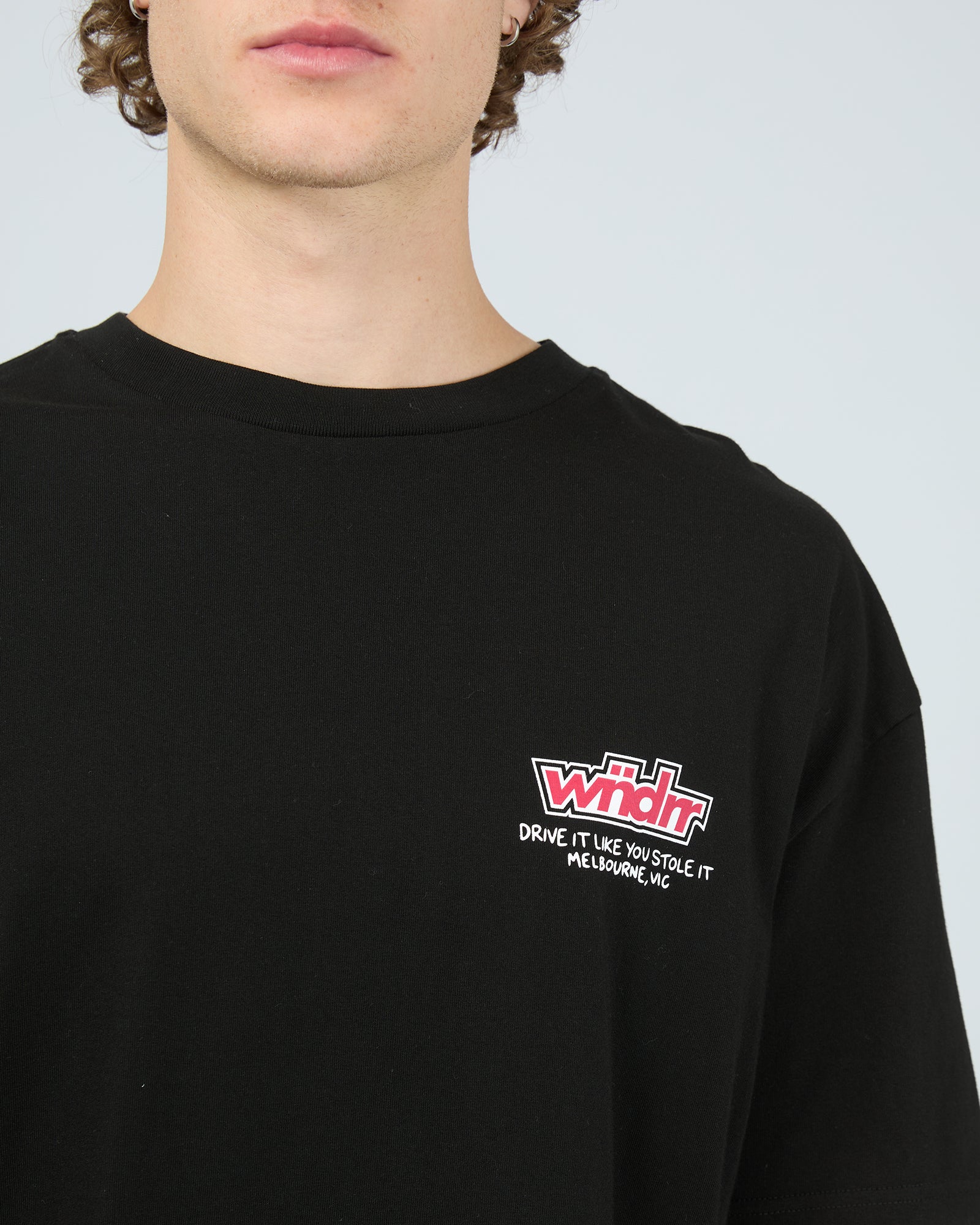 Rift Shift Box Fit Tee Black - Image 4