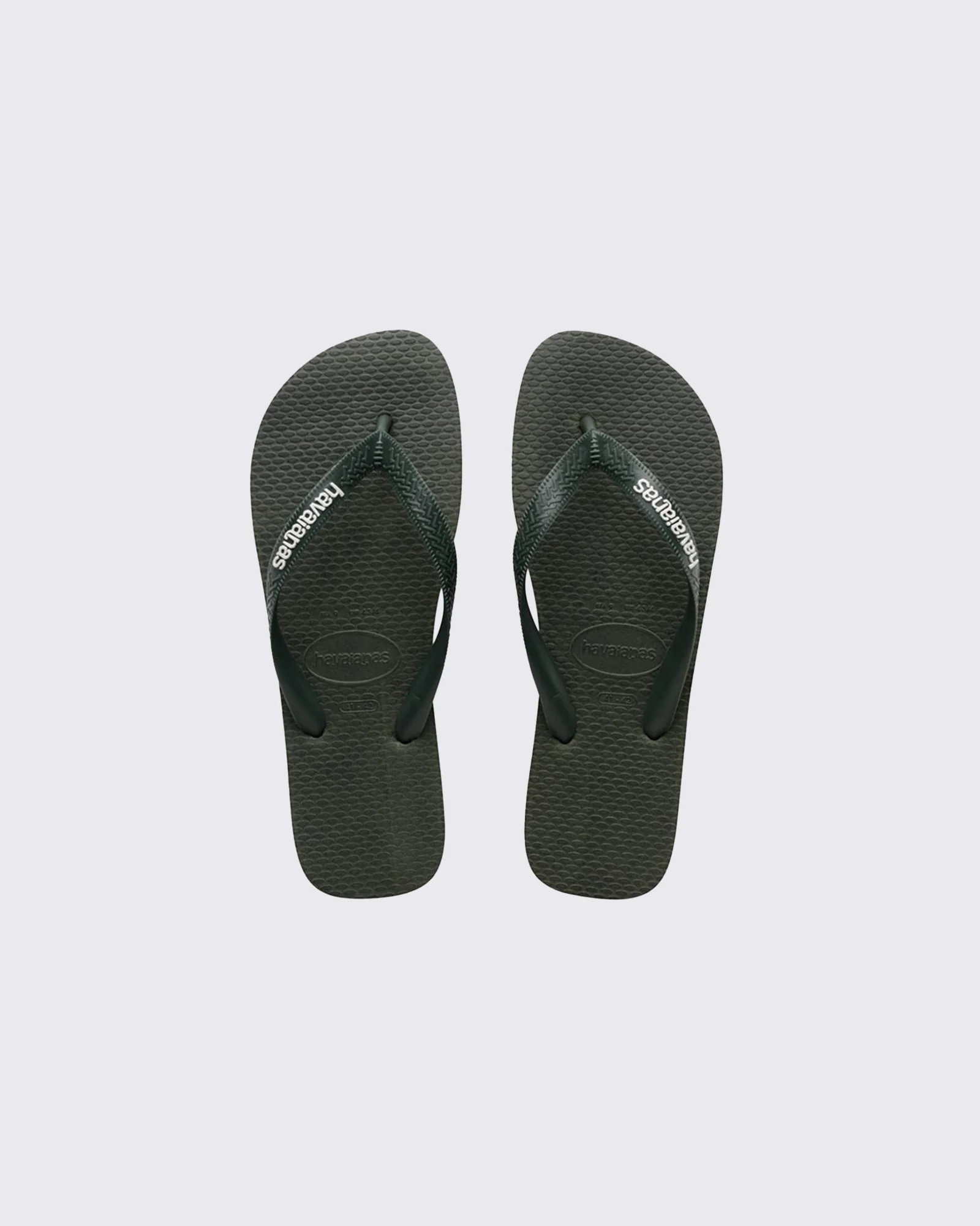 Top Rubber Logo Olive Green
