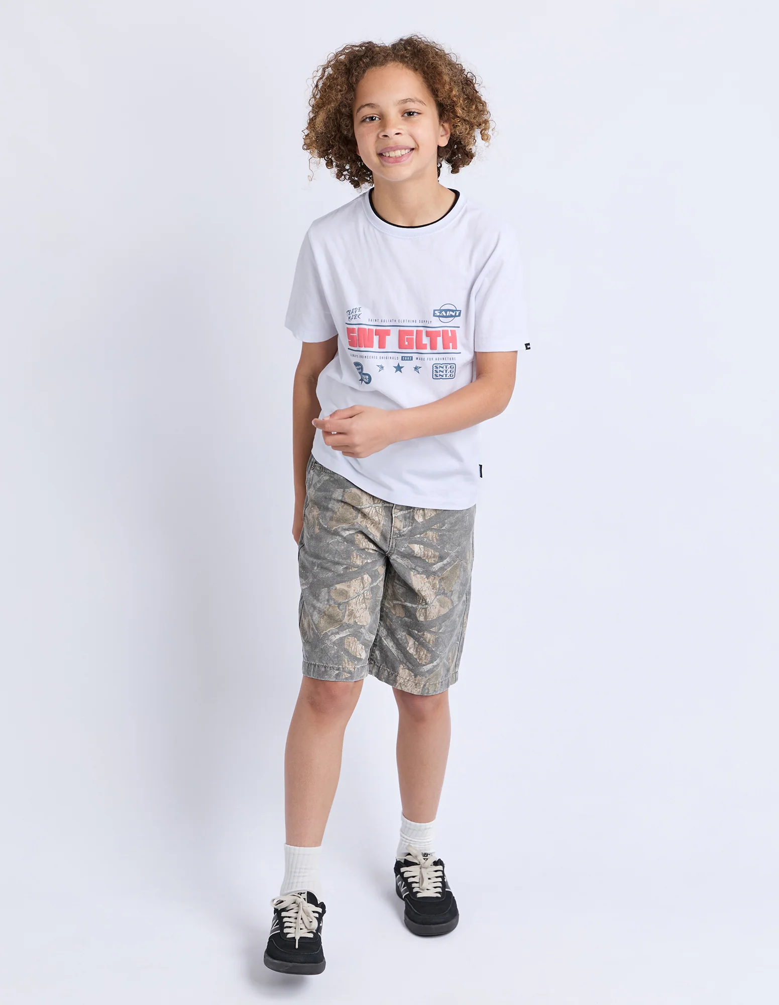 Teen Rumble Tee White - Image 2