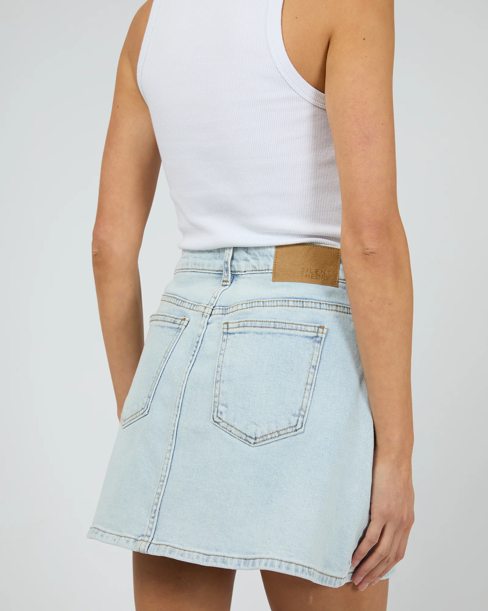 Selina Skirt Comfort Bleach - Image 5