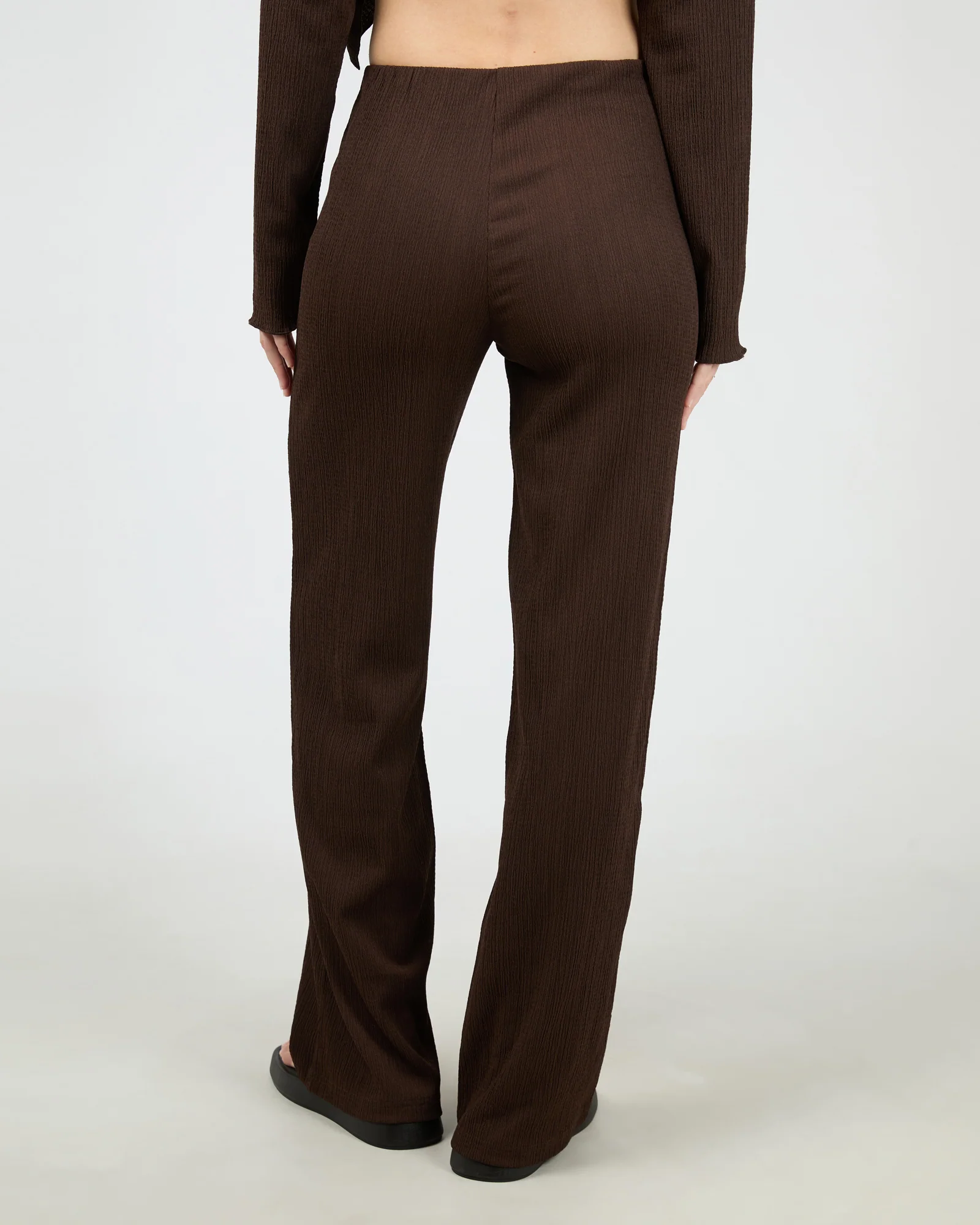 Shania Knit Pant Brown - Image 3