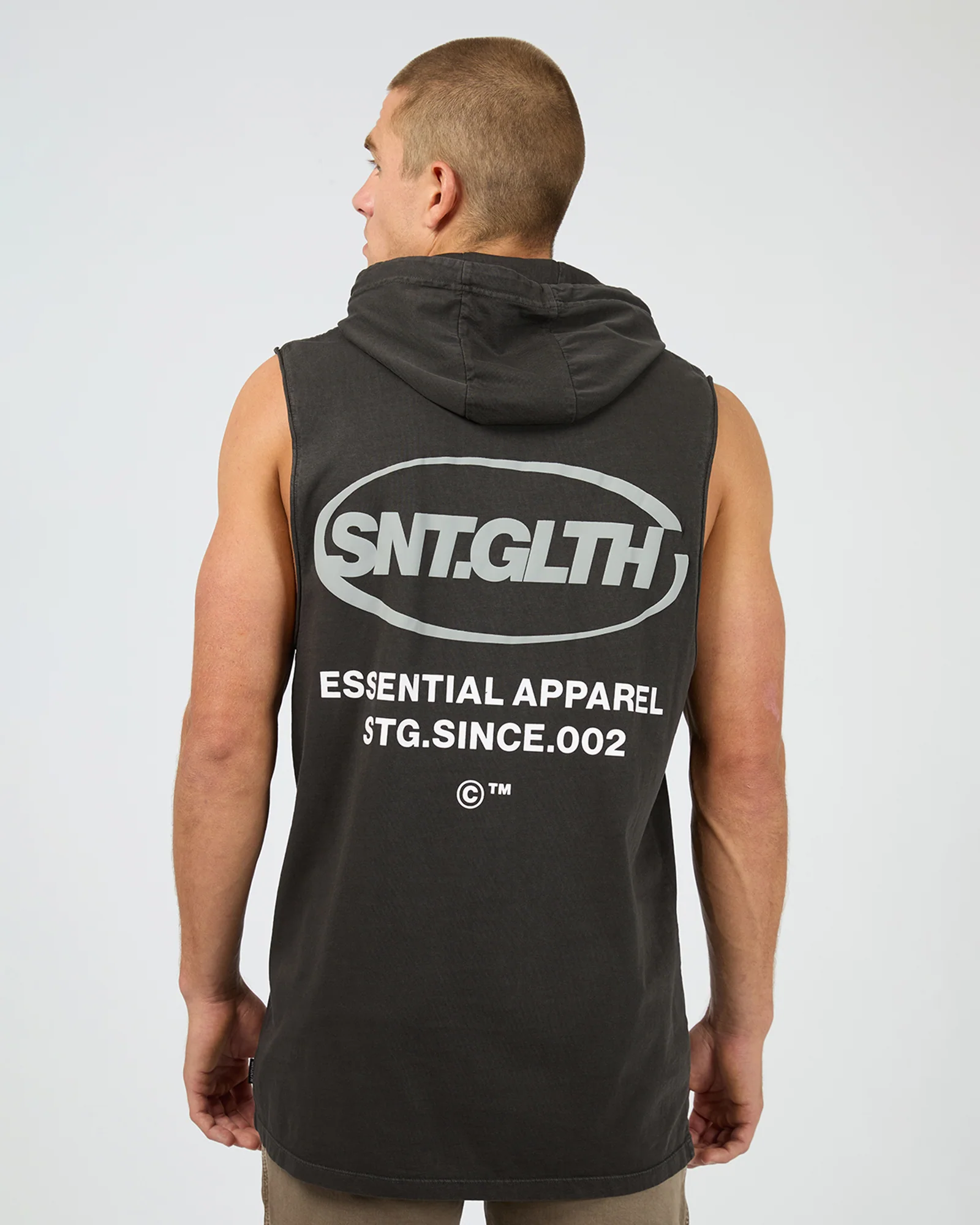Short Circuit Hooded Muscle Black - Image 2