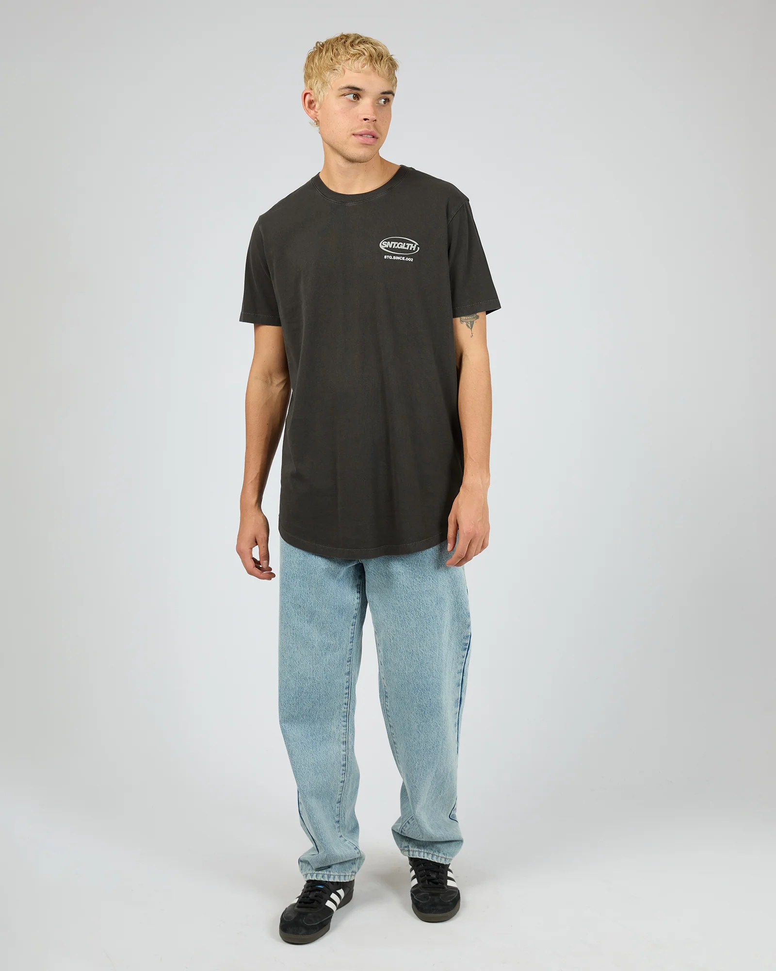 Short Circuit Tee Washed Black - Image 3
