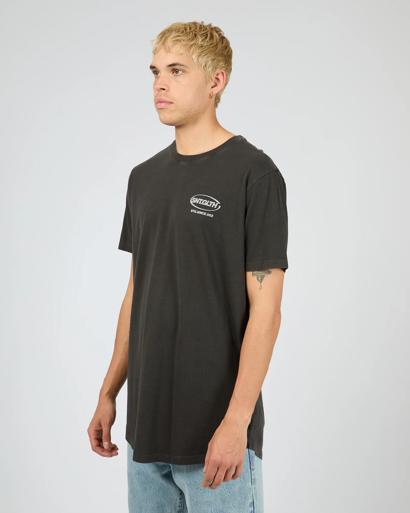 Short Circuit Tee Washed Black - Image 4