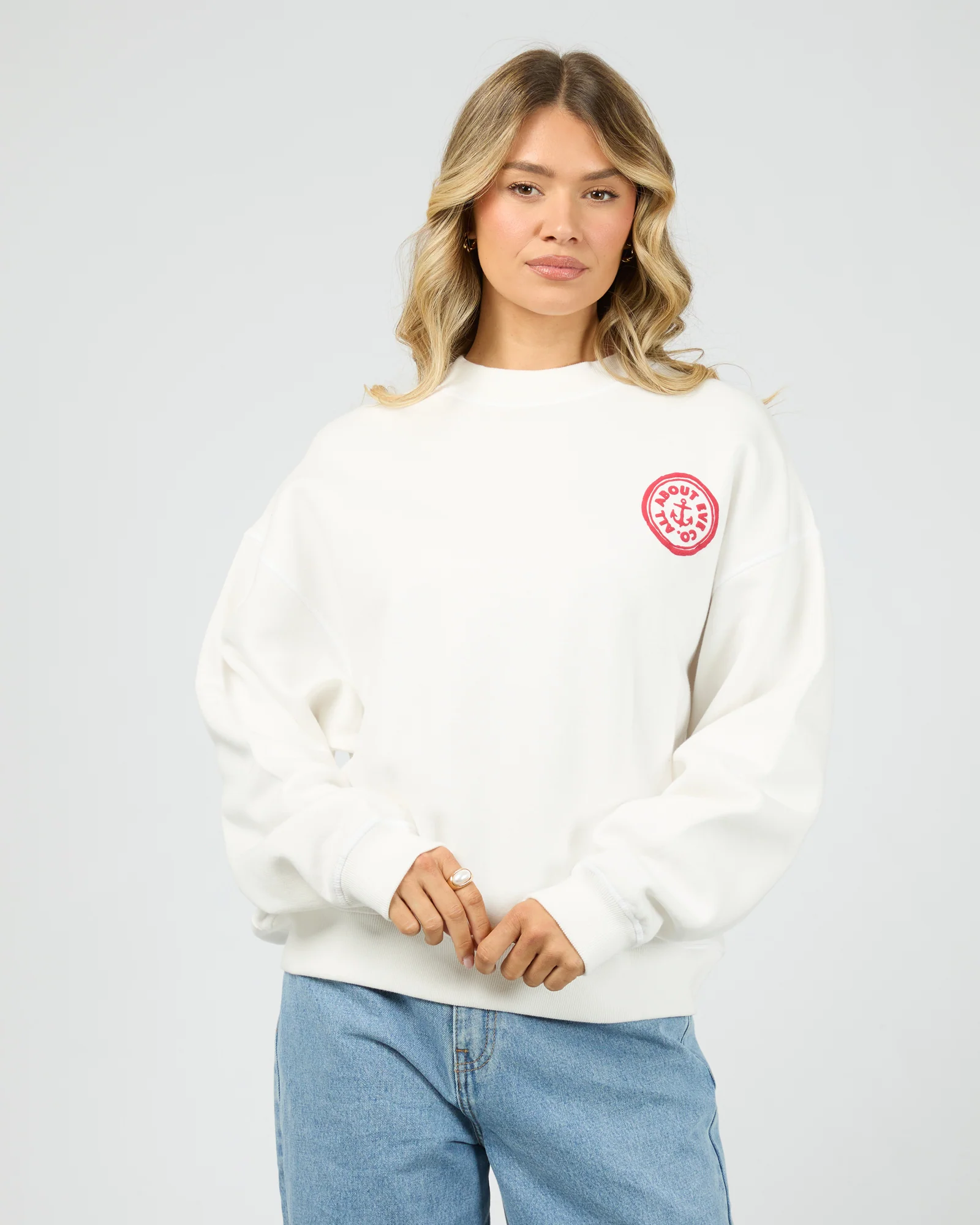 Skipper Box Crew Vintage White - Image 3