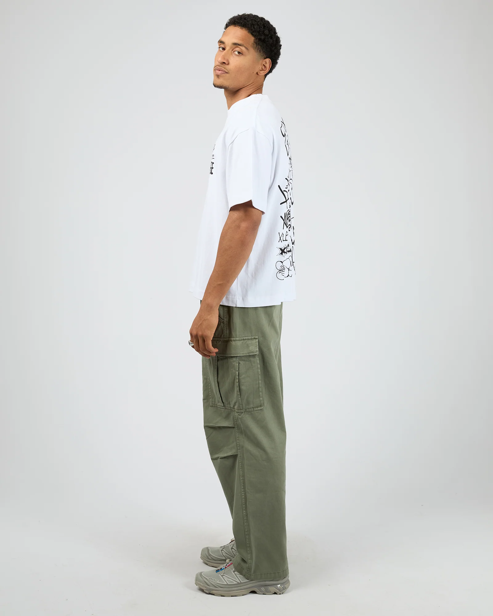 Slam Gorilla Tee White - Image 6