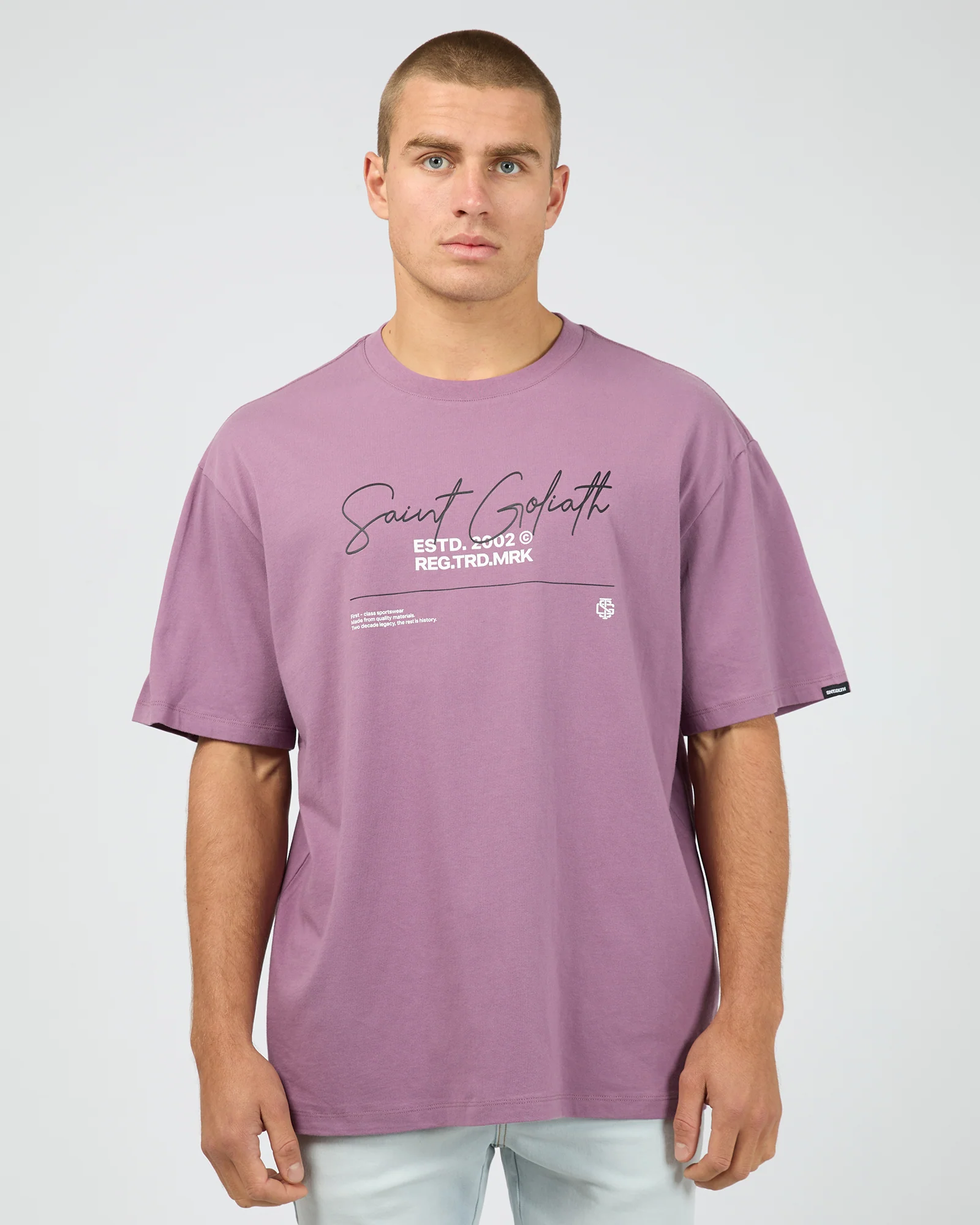 Slate Tee Grape