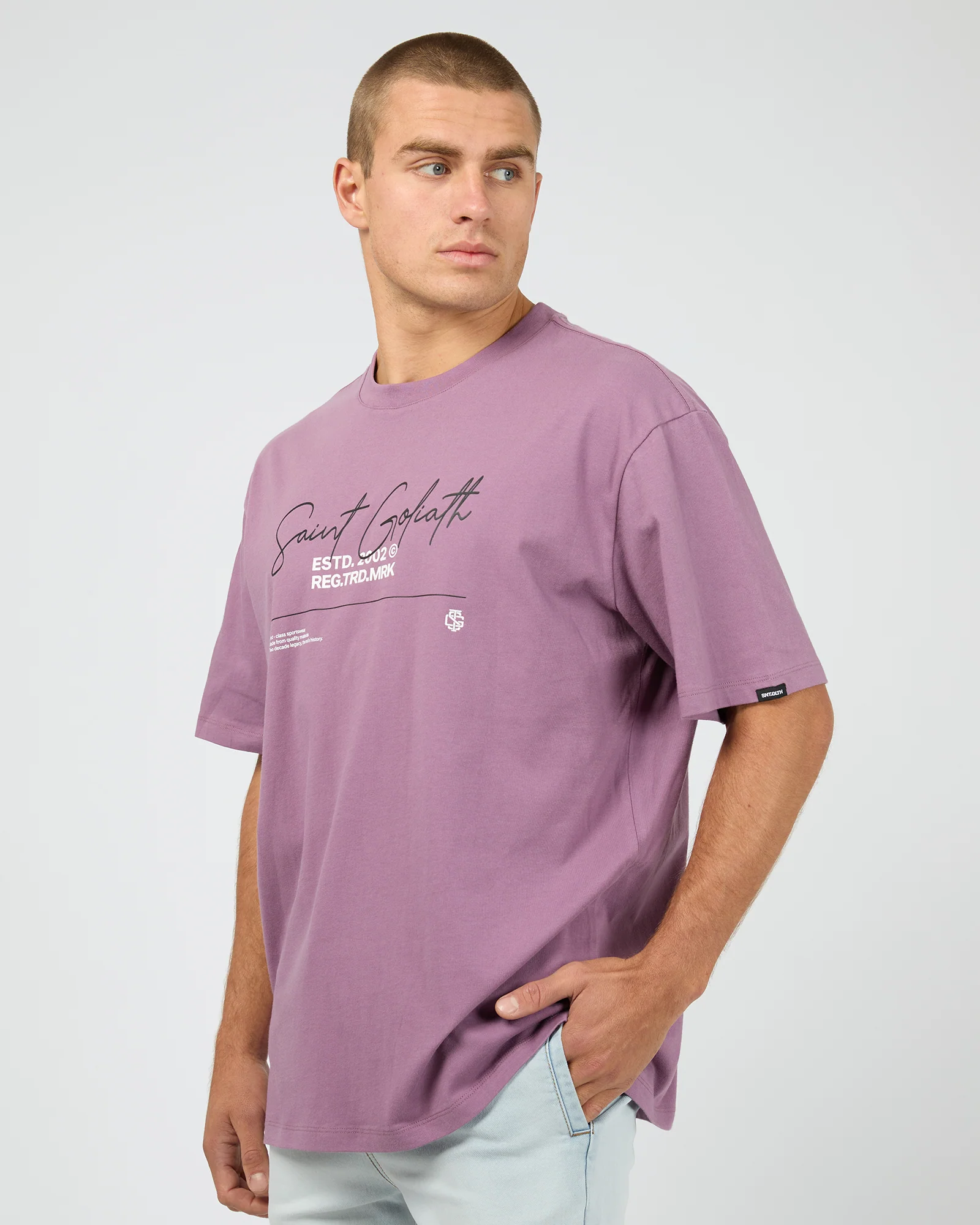 Slate Tee Grape - Image 4