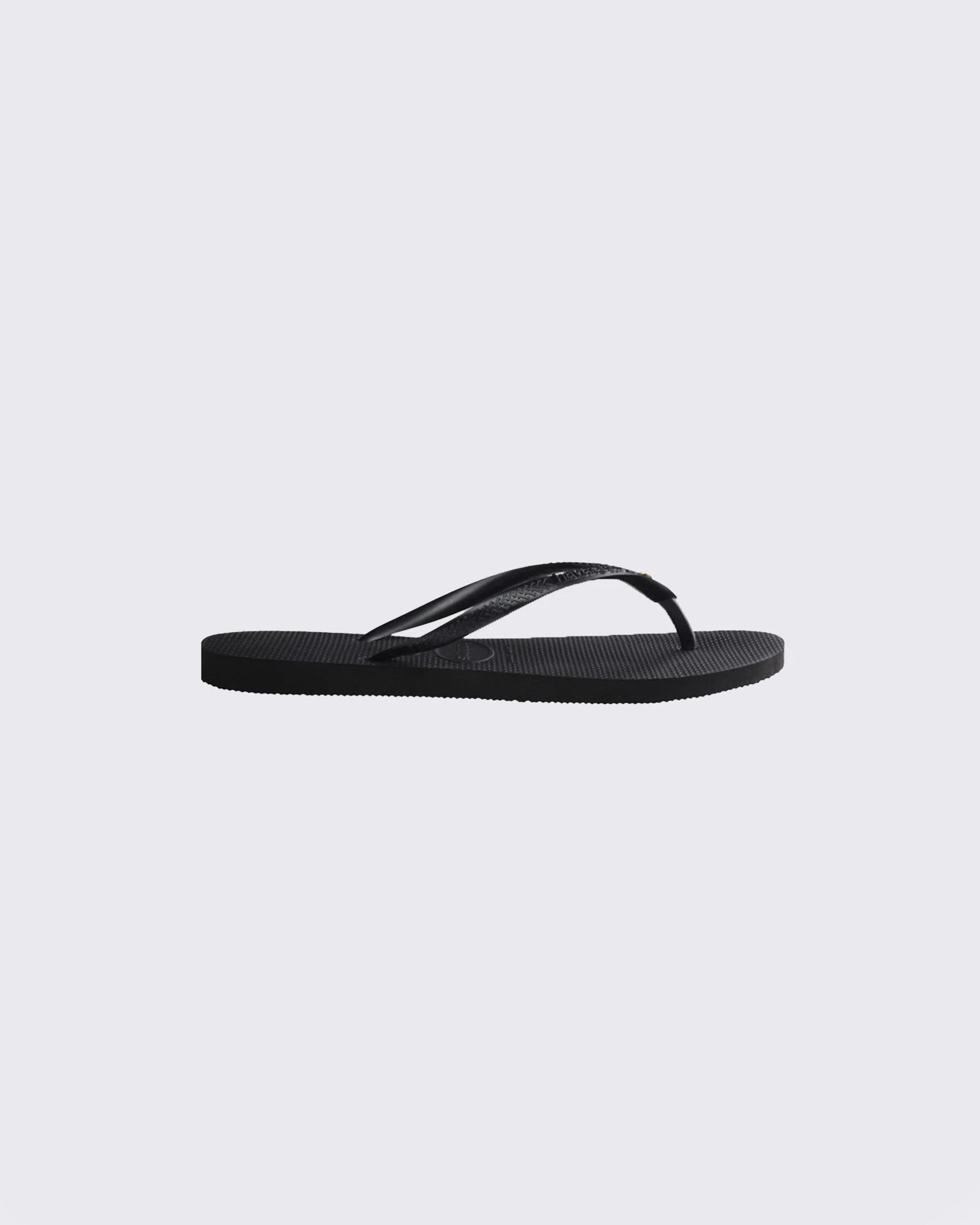 Slim Crystal Thongs Black - Image 4