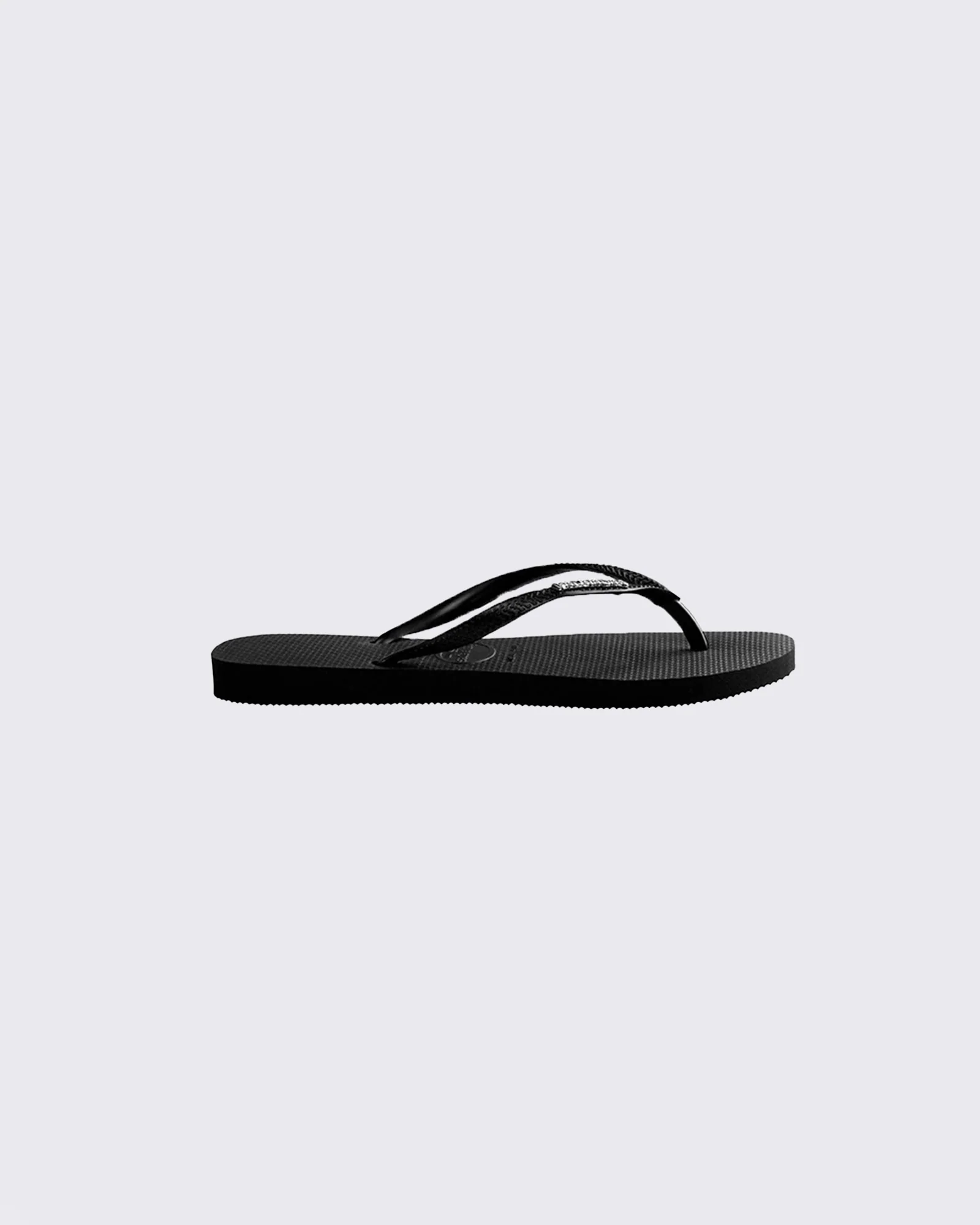 Slim Metal Logo Black Silver Female Black Silver - Image 2
