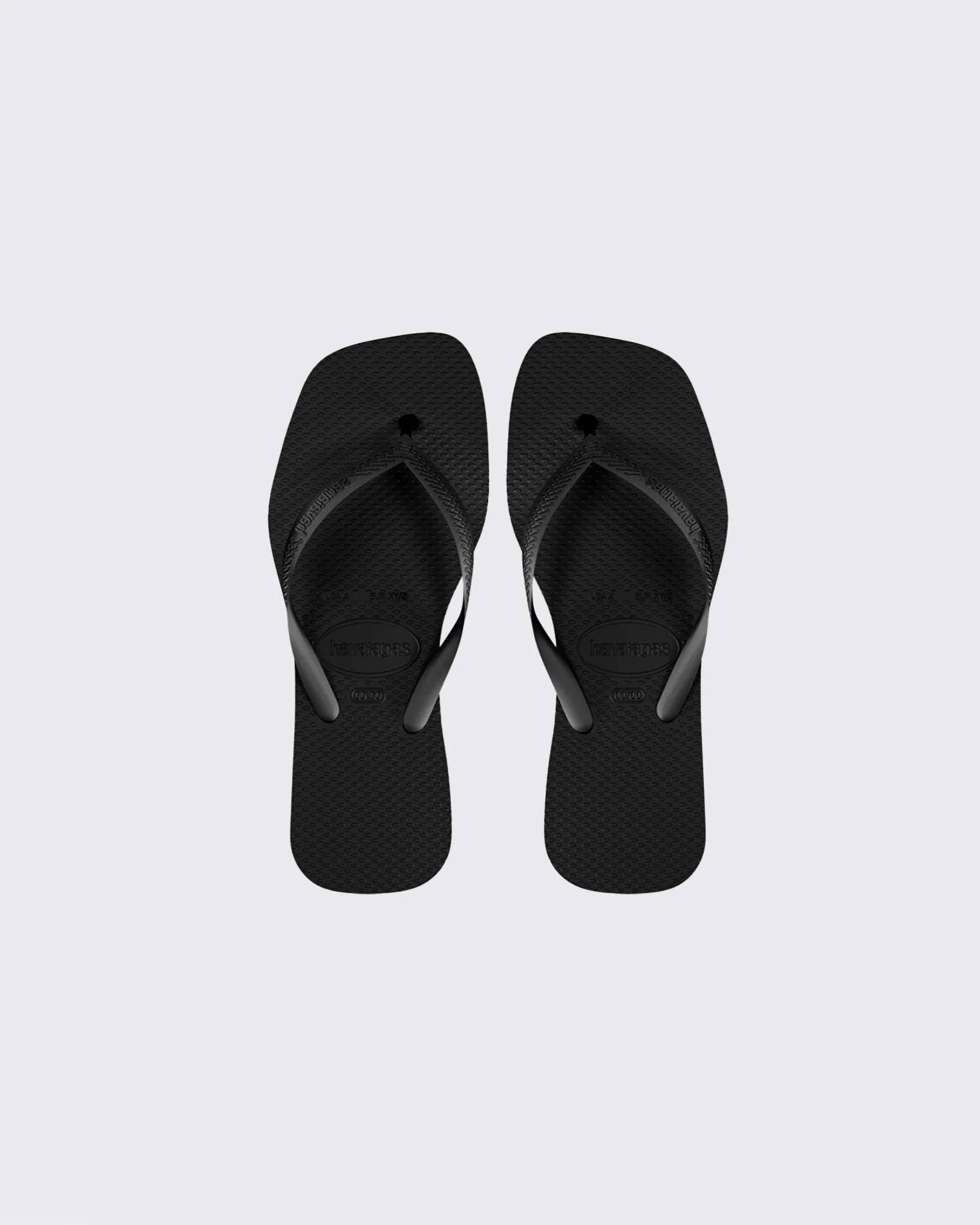 Slim Square Solid Black Black