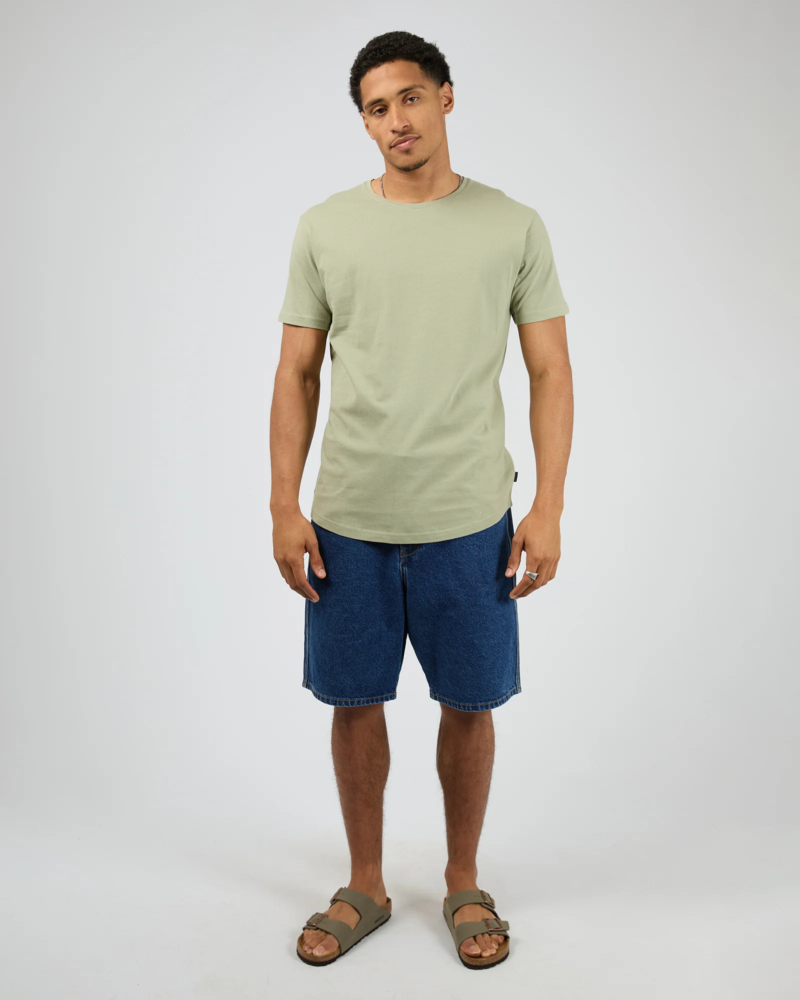 Solid Tail Tee Sage - Image 2
