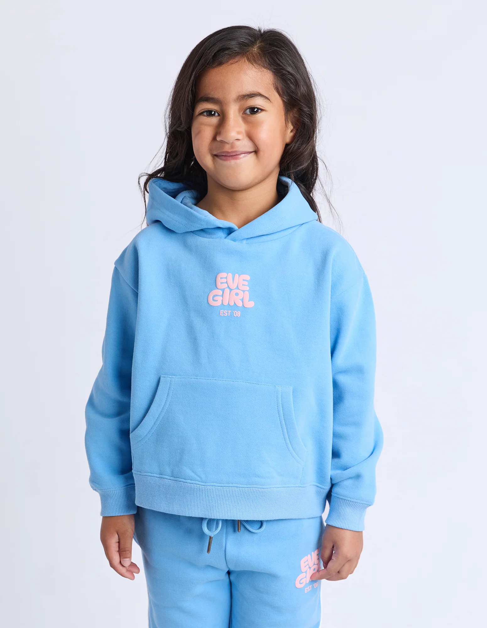 Kids Sports Club Hoodie Blue