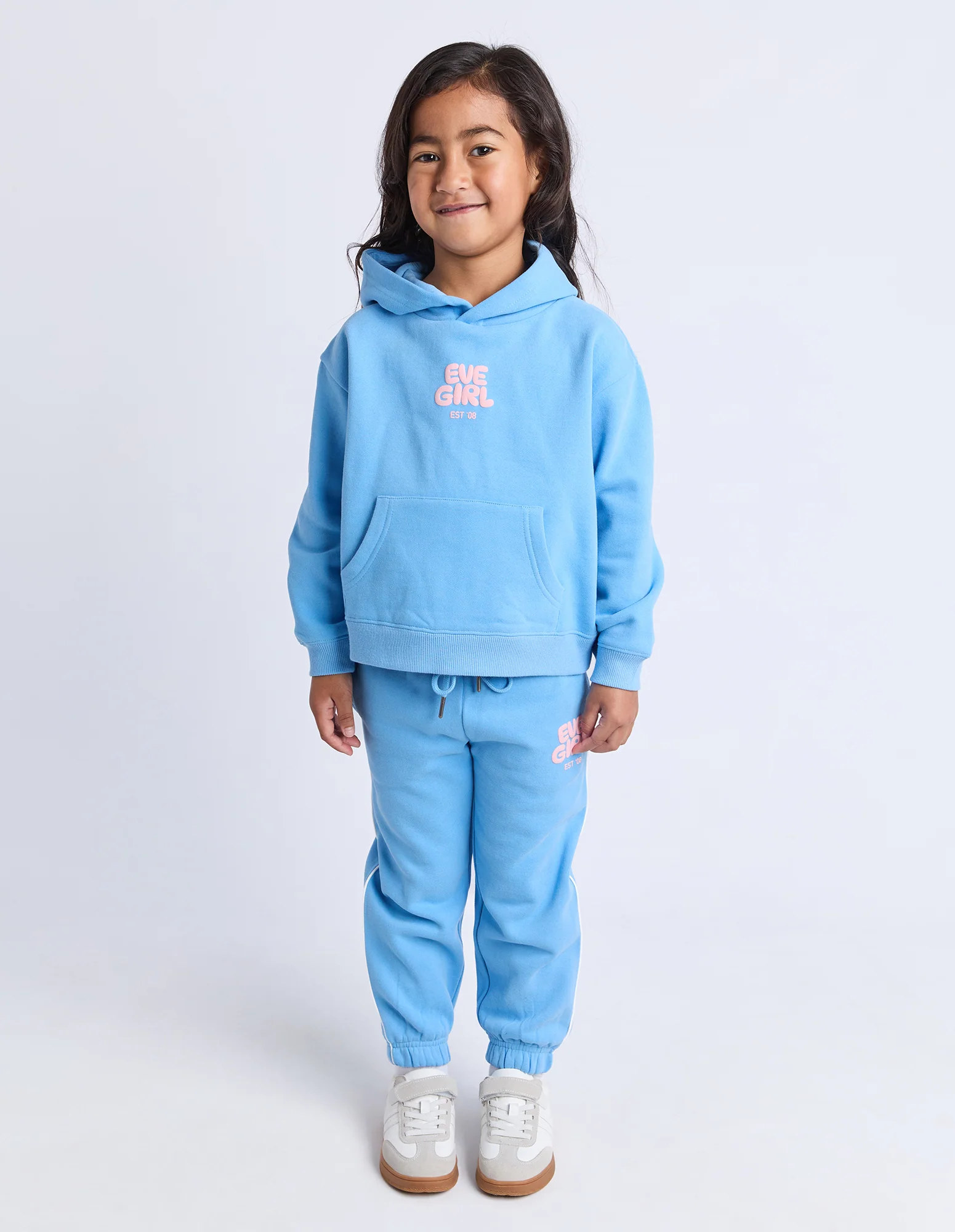 Kids Sports Club Hoodie Blue - Image 2