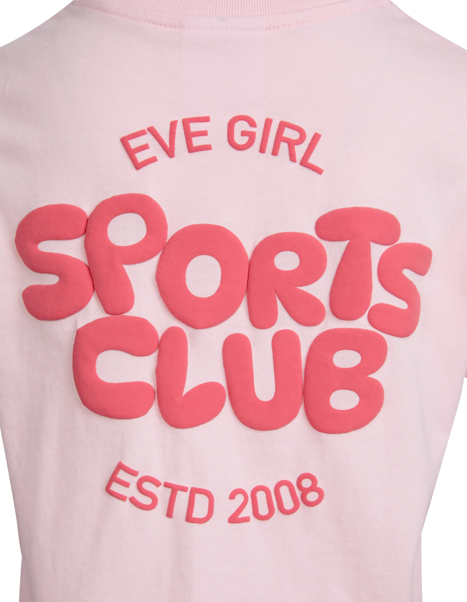 Kids Sports Club Tee Pale Pink - Image 2