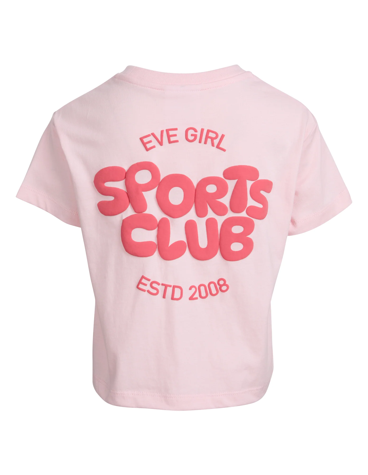 Kids Sports Club Tee Pale Pink - Image 3