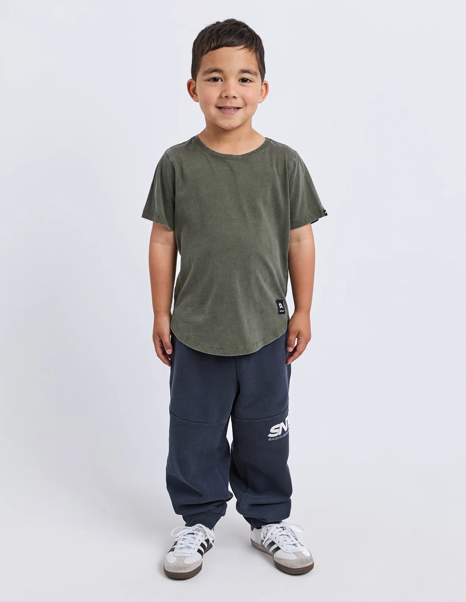 Kids Stg Essential Tee Khaki - Image 2