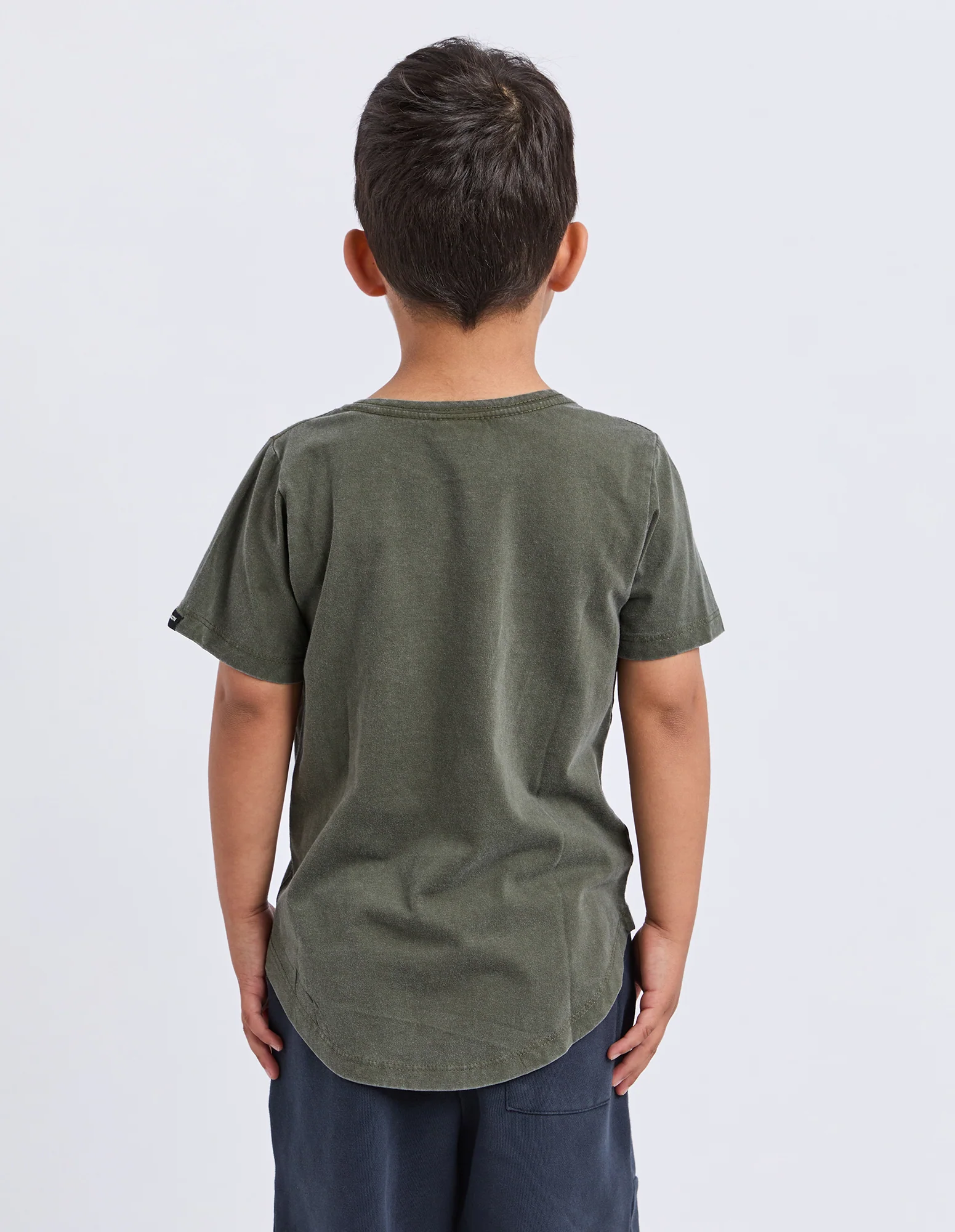 Kids Stg Essential Tee Khaki - Image 3