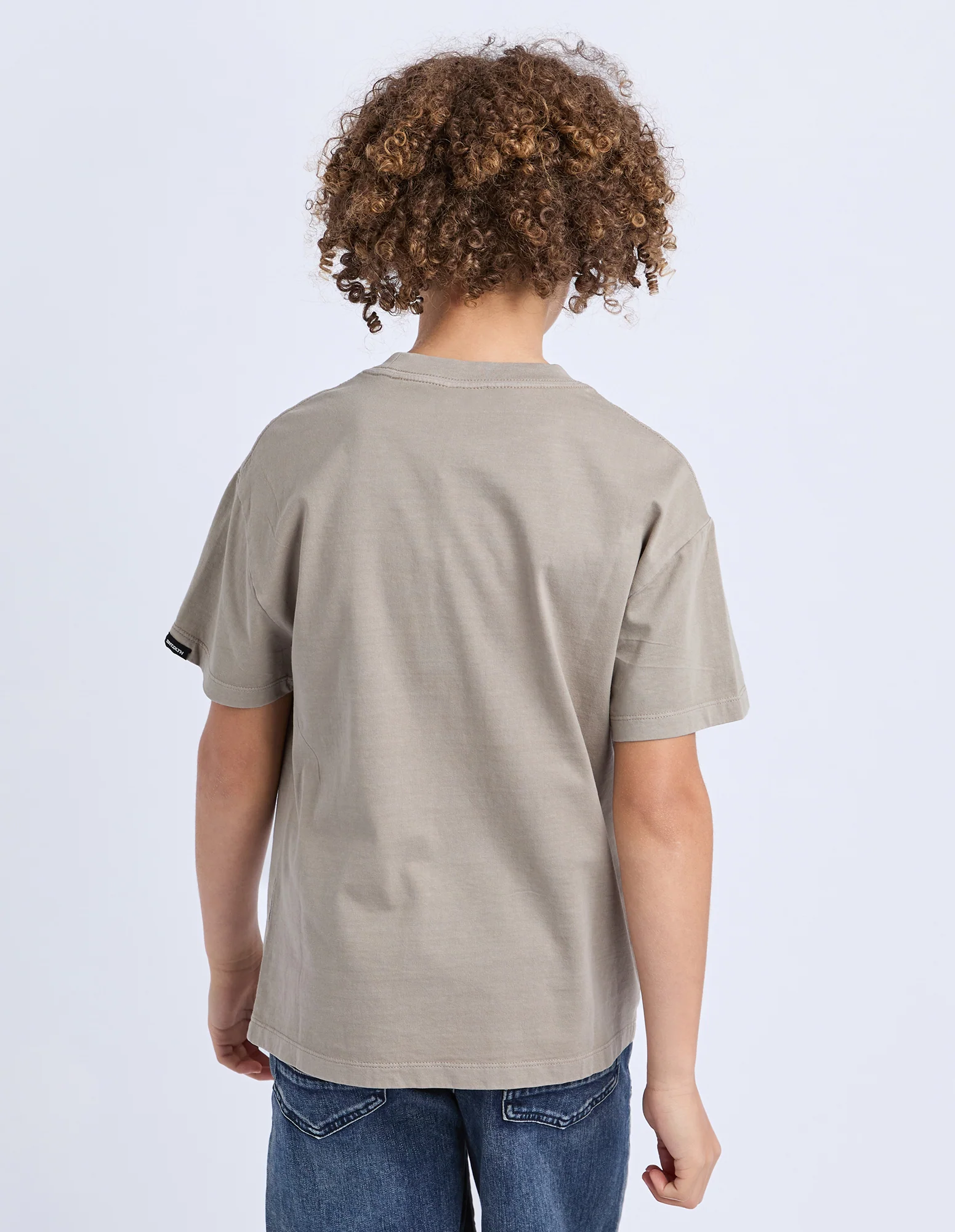 Teen Streets Tee Tan - Image 3