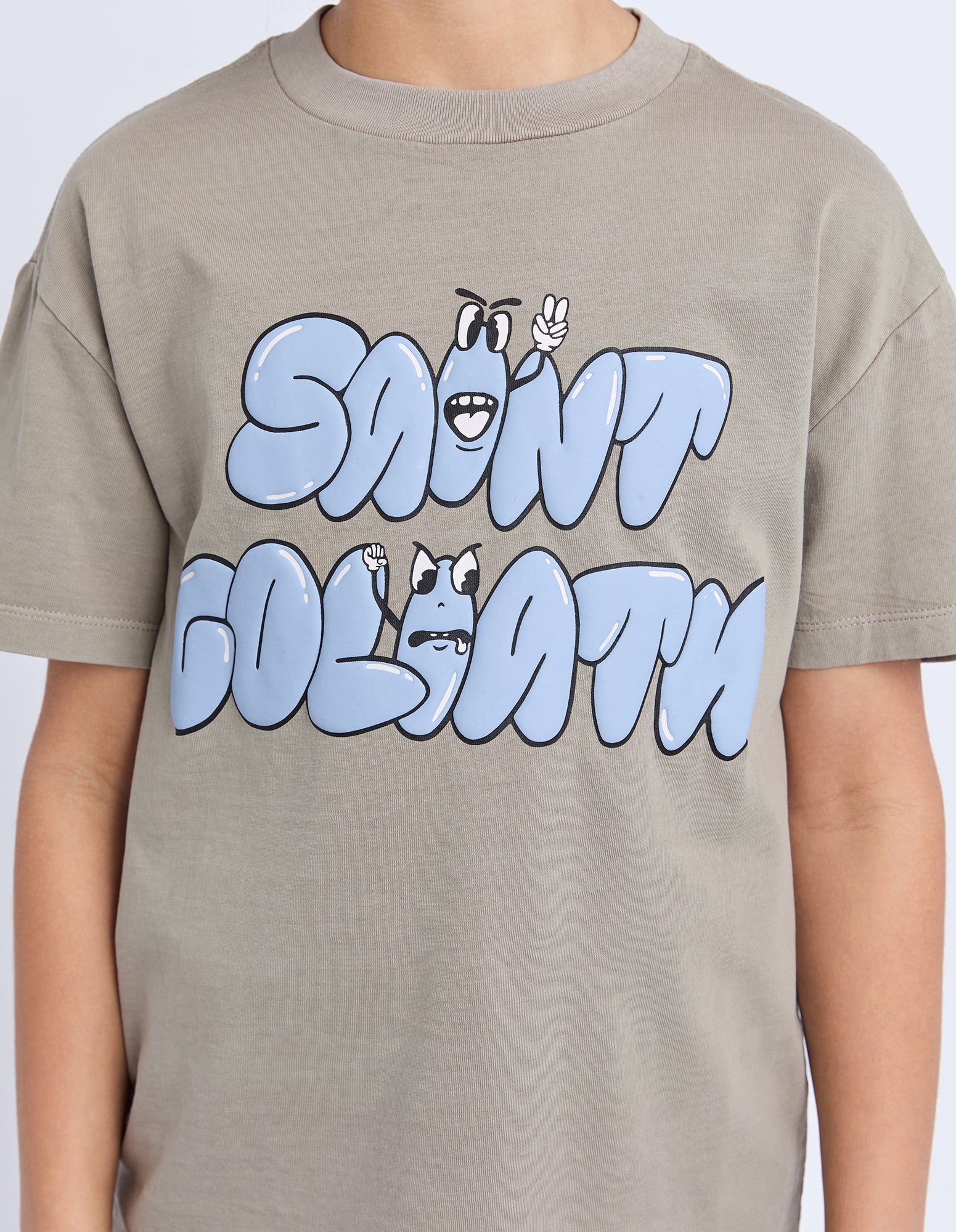 Teen Streets Tee Tan - Image 4