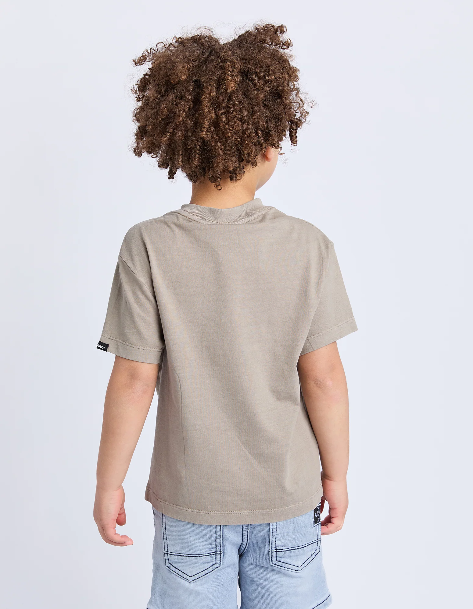Kids Streets Tee Tan - Image 3