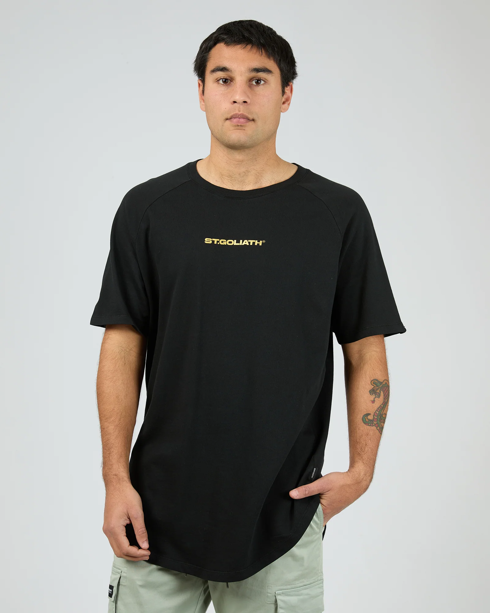 Struck Tee Vintage Black - Image 4