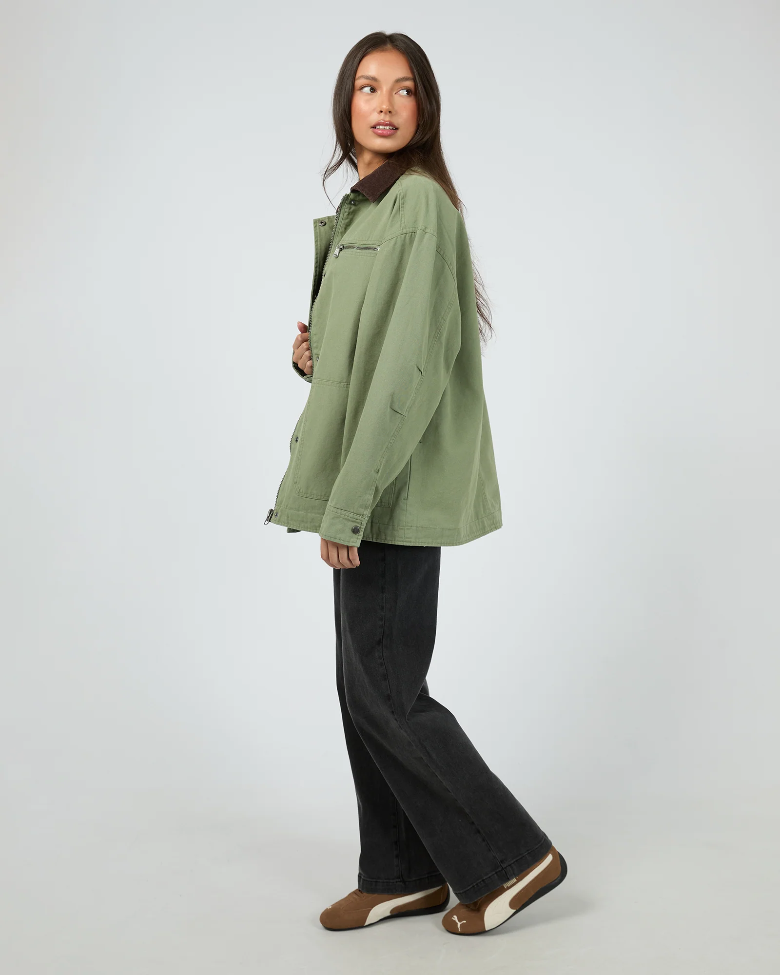 Sutherland Jacket Khaki - Image 6