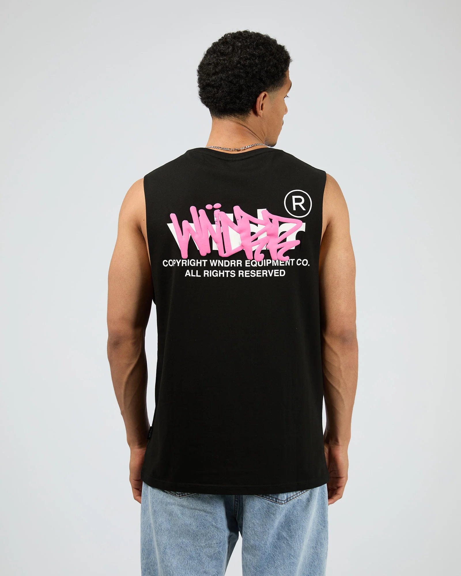 Tagged Muscle Top Black - Image 3
