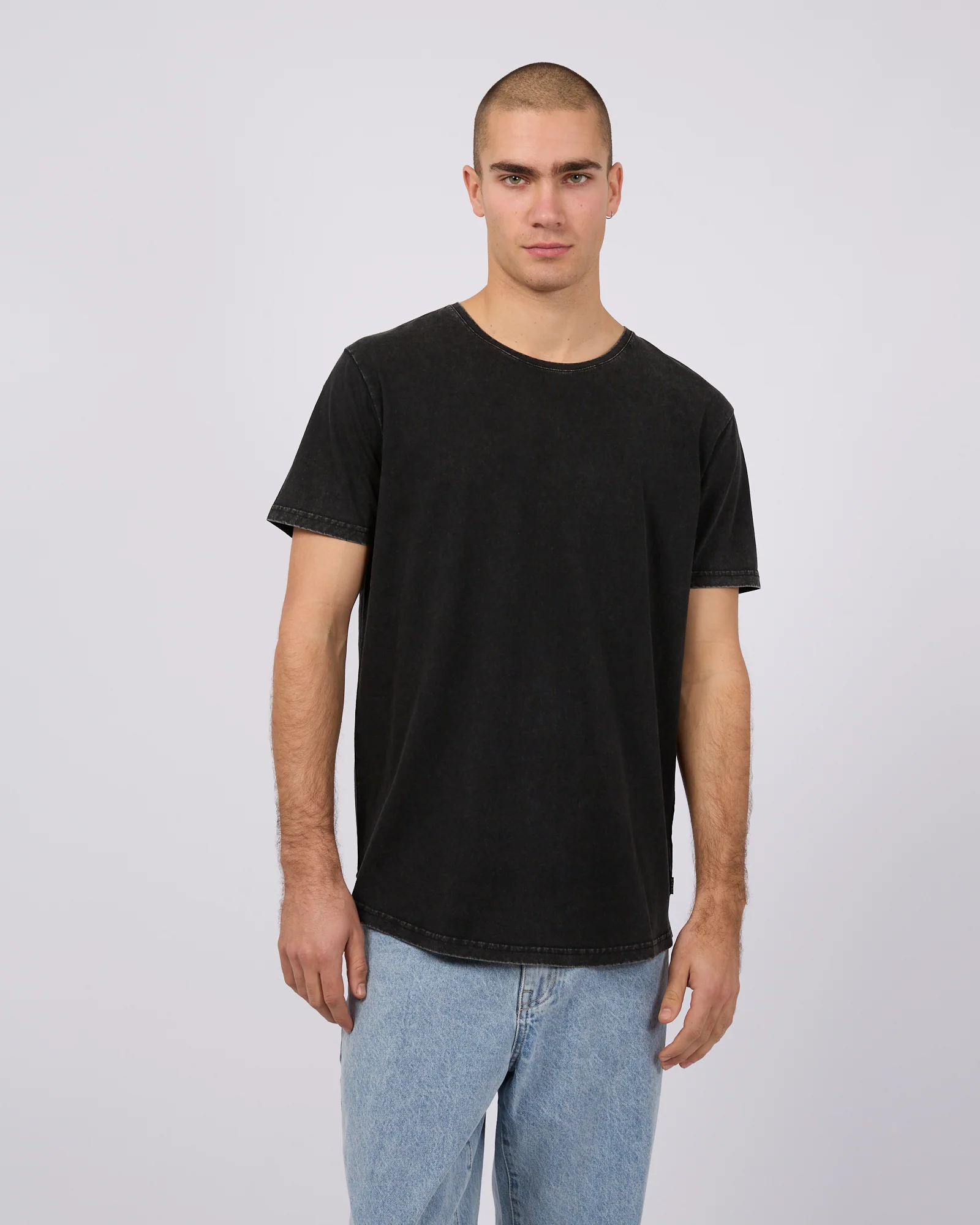 Tail Tee Washed Black