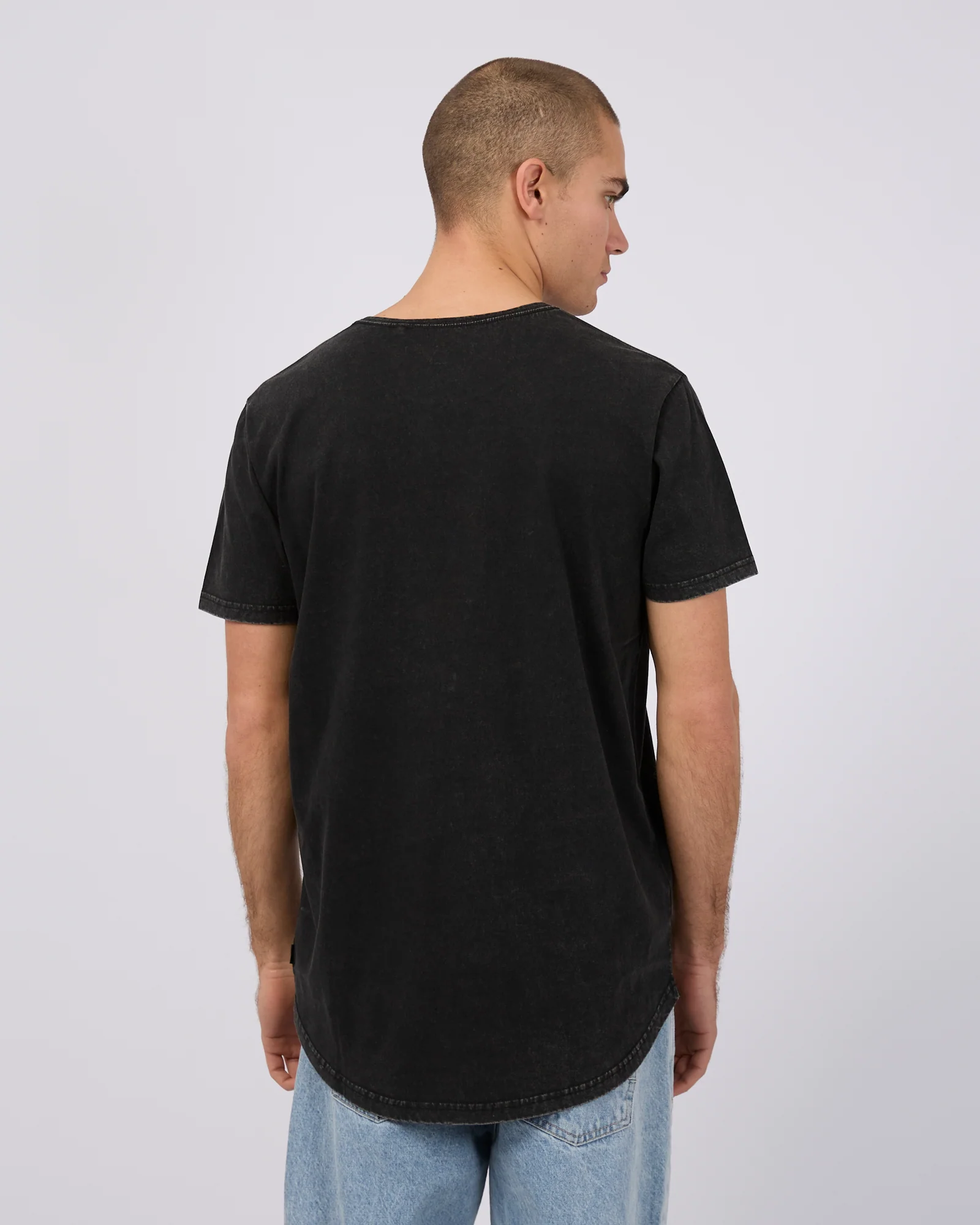 Tail Tee Washed Black - Image 3