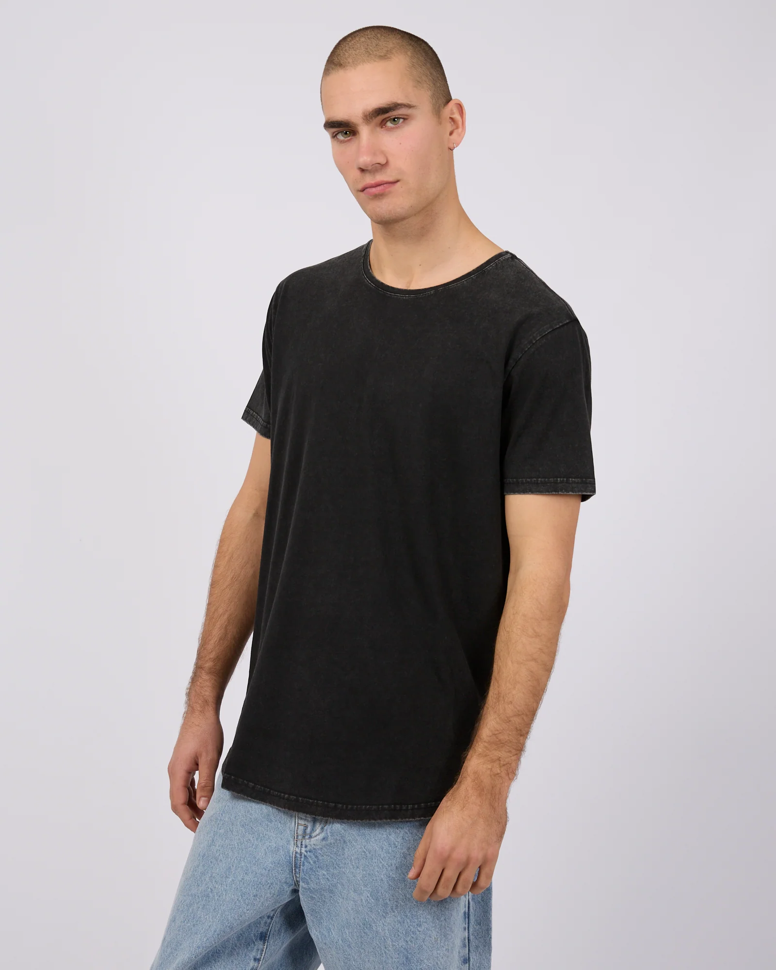 Tail Tee Washed Black - Image 4