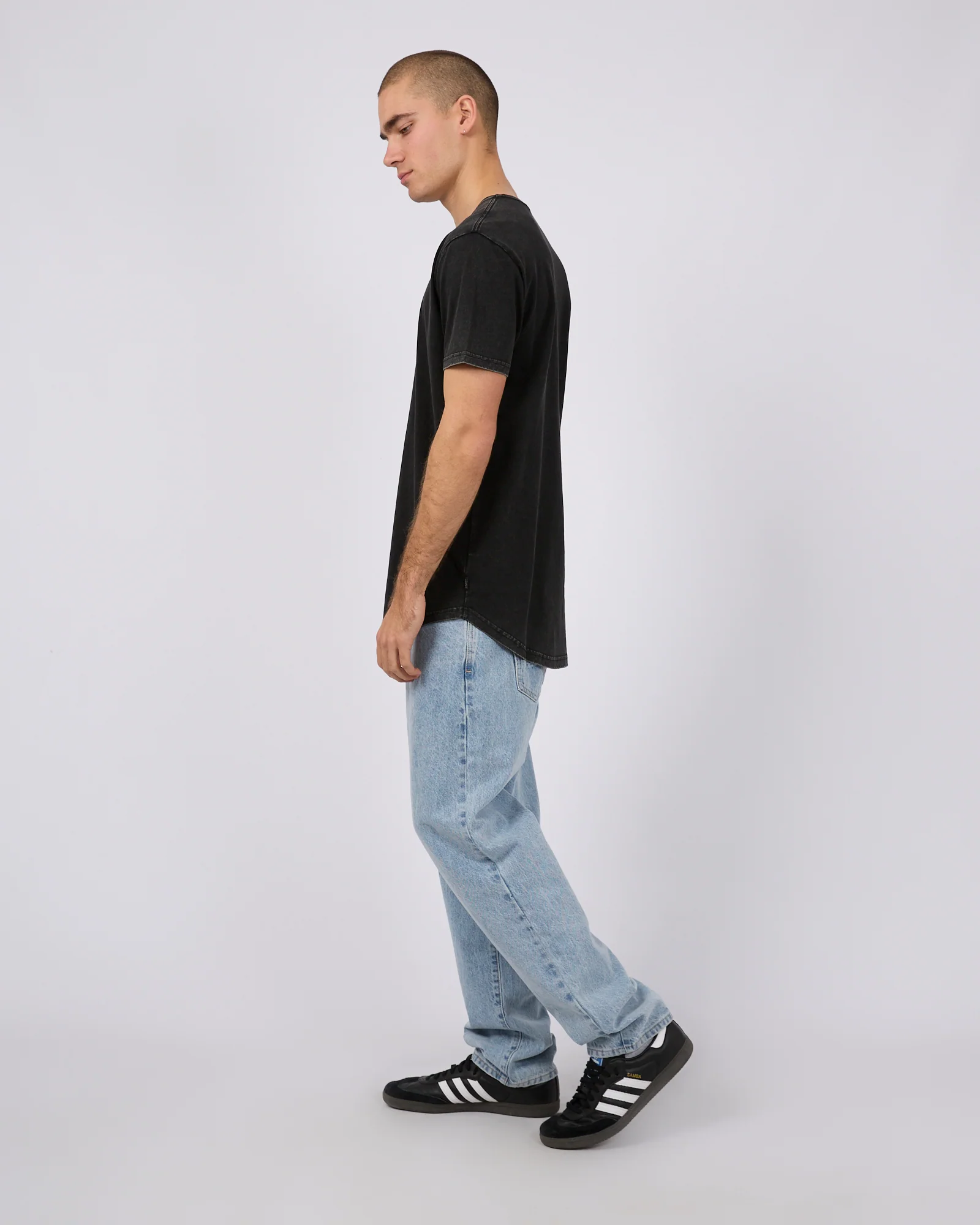 Tail Tee Washed Black - Image 6