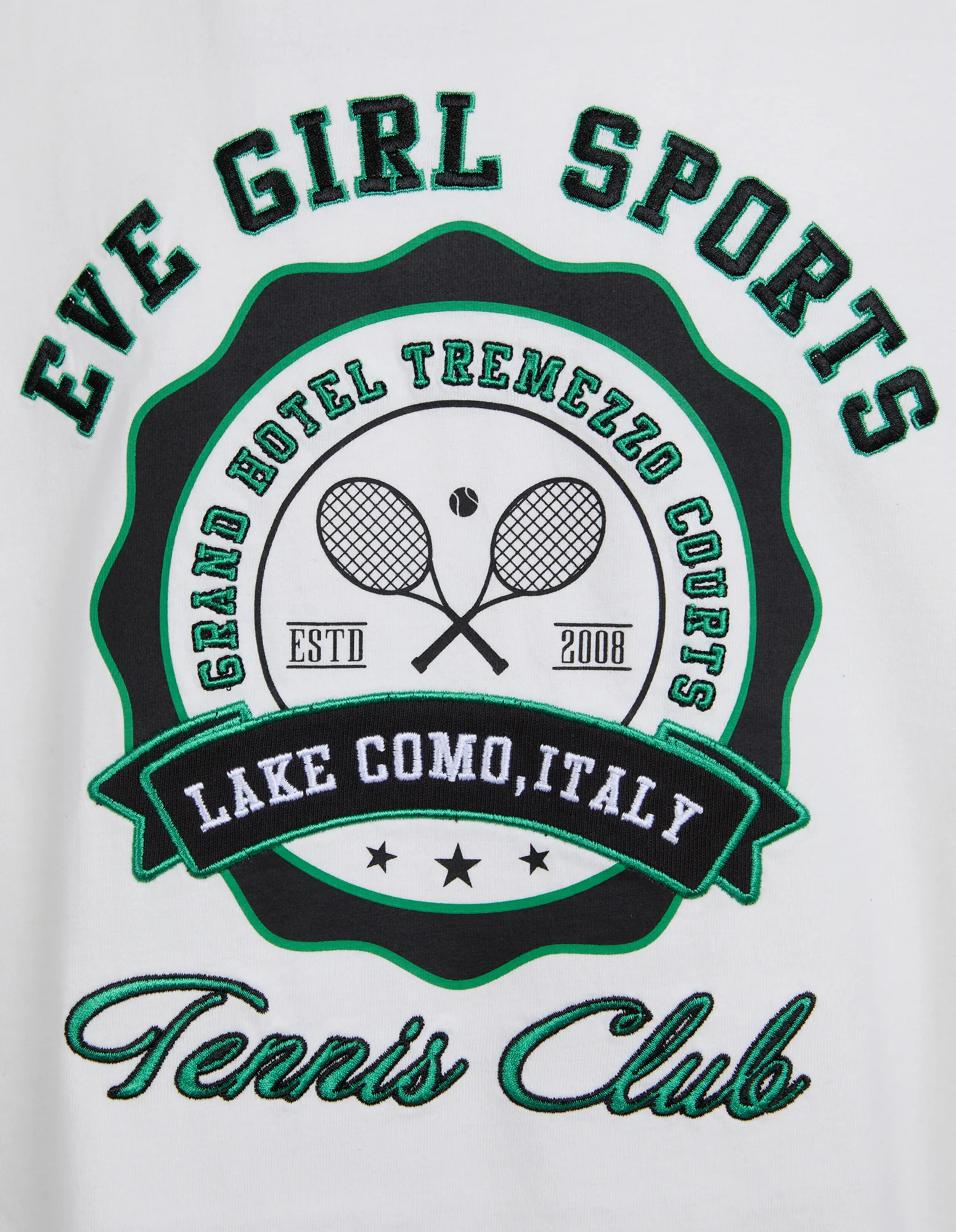 Teen Tennis Club Tee Vintage White - Image 3
