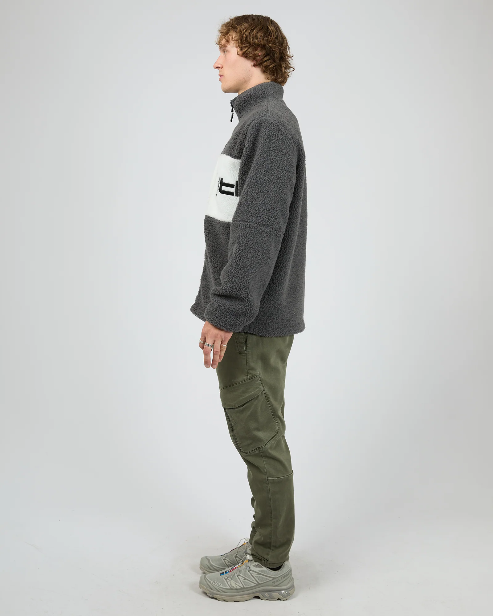 Thin Air Sherpa Jacket Coal - Image 6