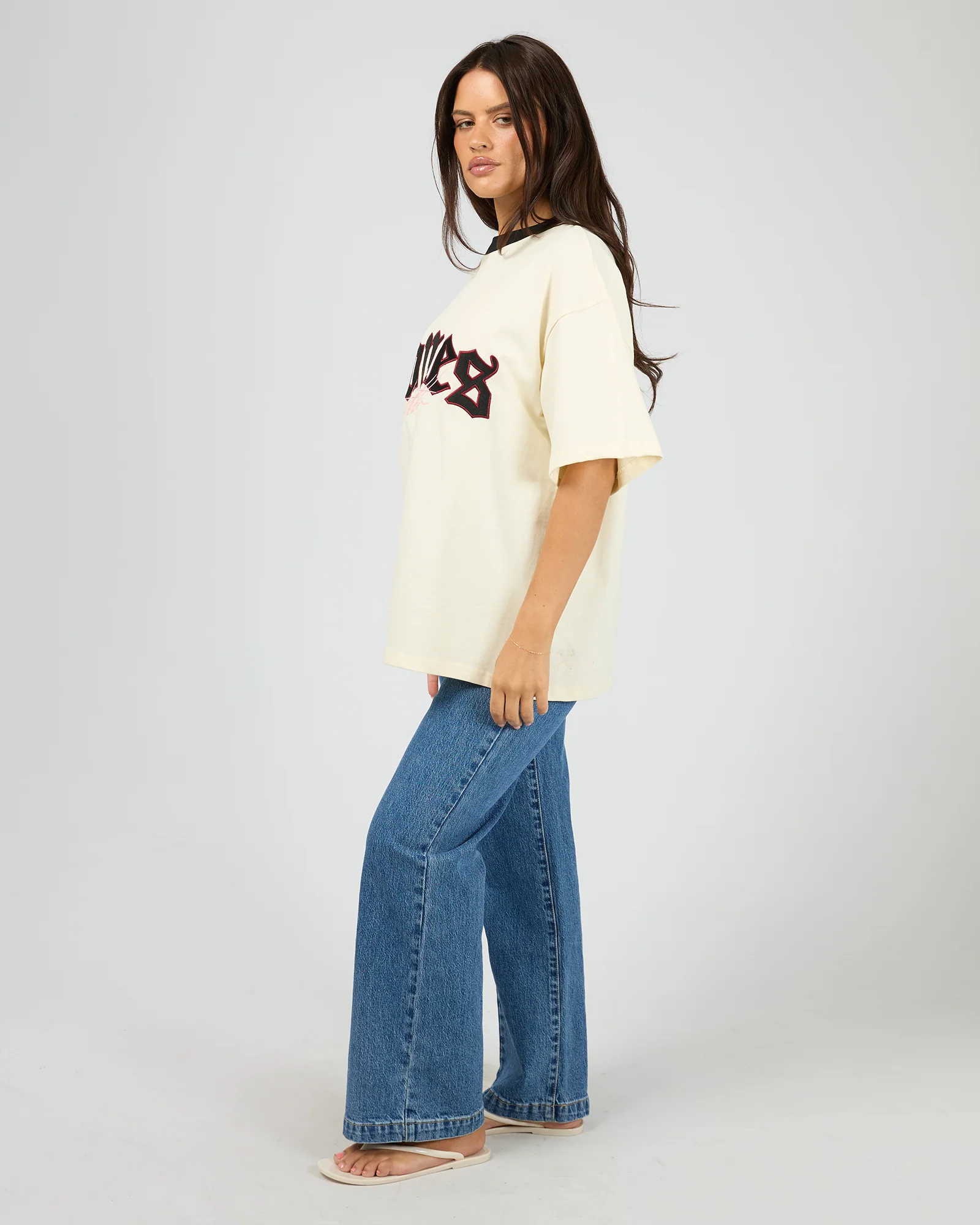 Till Death Love Letter Tee Cream - Image 12