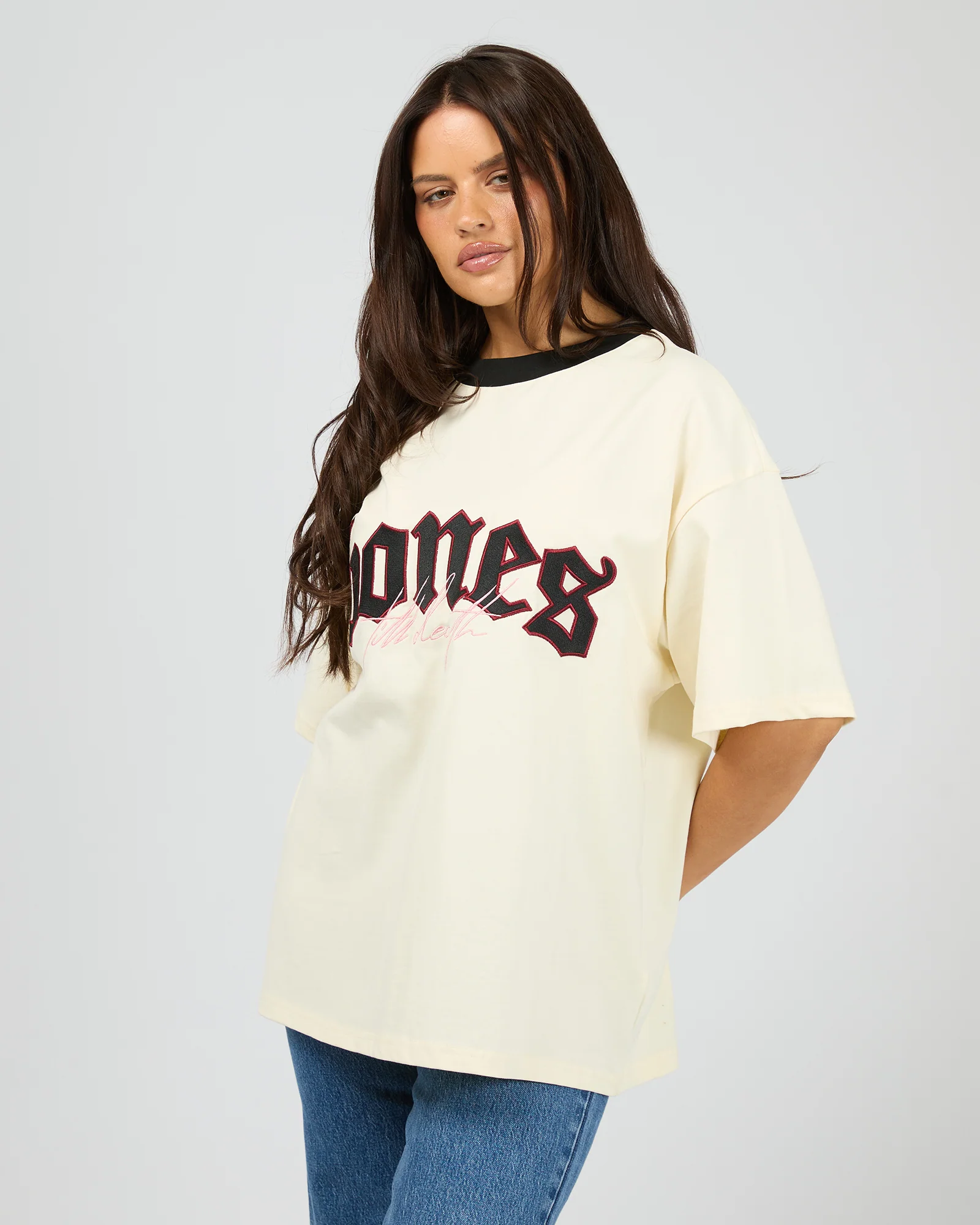 Till Death Love Letter Tee Cream - Image 8